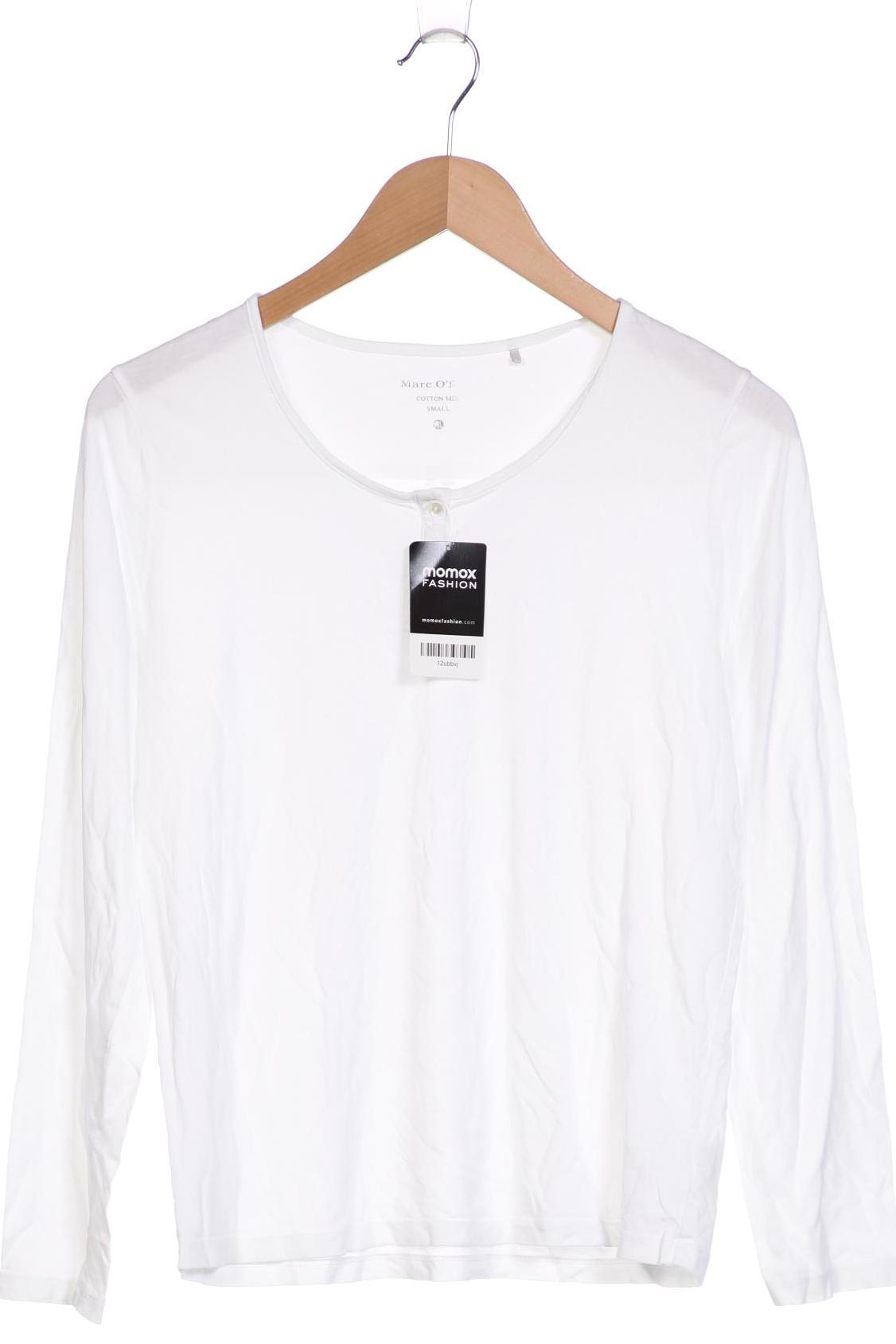 

Marc O Polo Damen Langarmshirt, weiß, Gr. 36