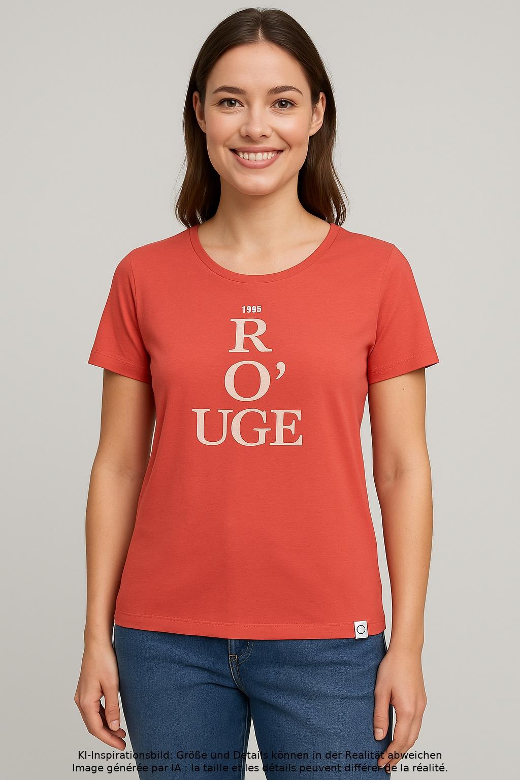 

Marc O Polo Damen T-Shirt, rot, Gr. 36