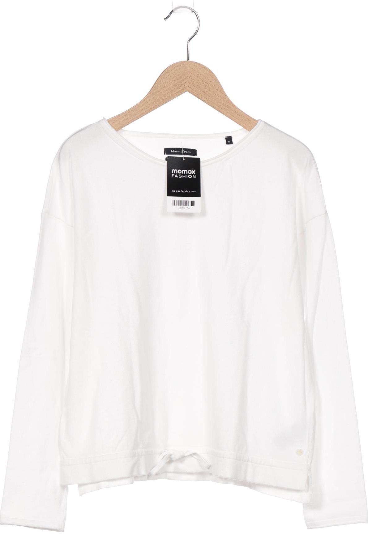 

Marc O Polo Damen Langarmshirt, weiß