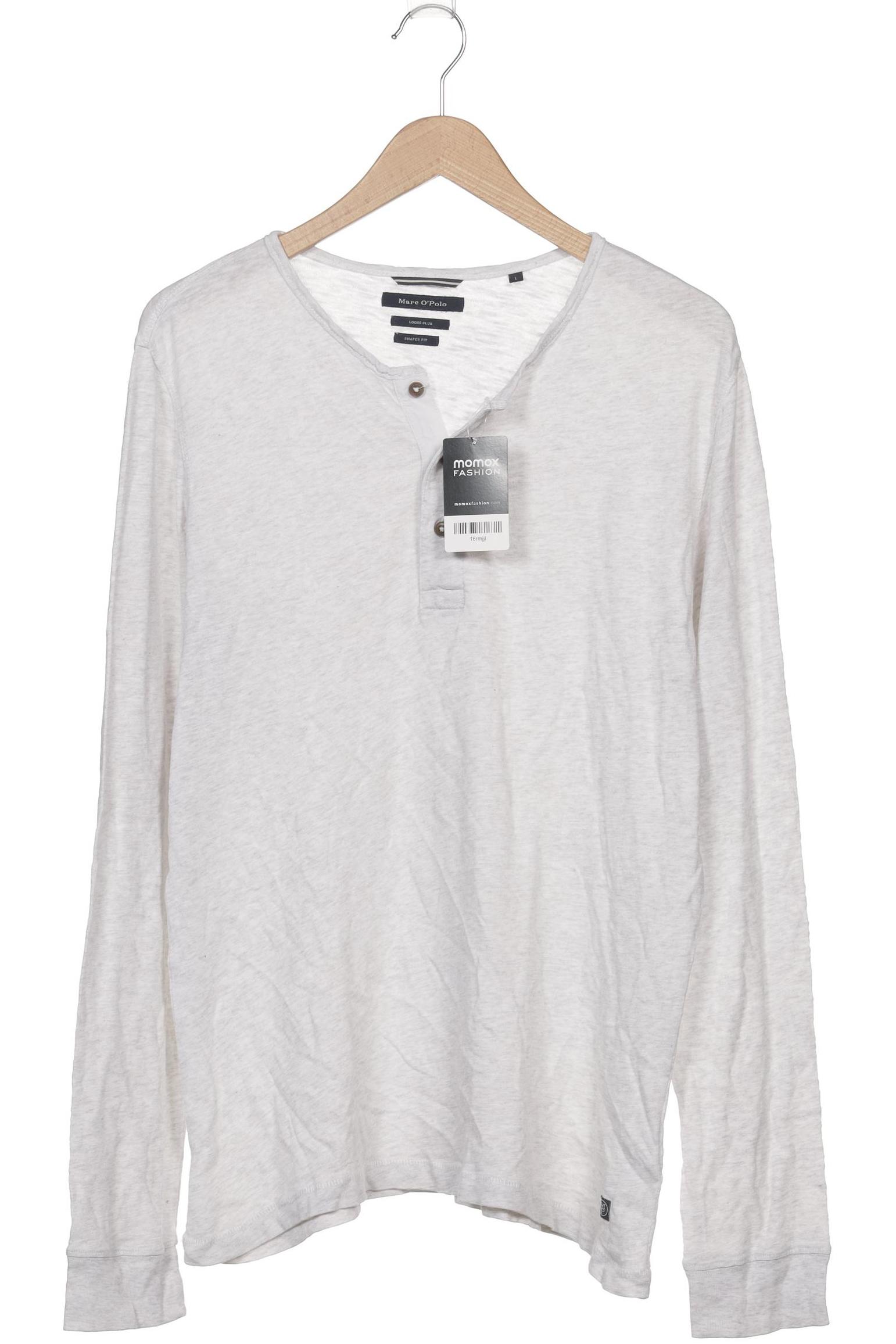 

Marc O Polo Herren Langarmshirt, grau, Gr. 52