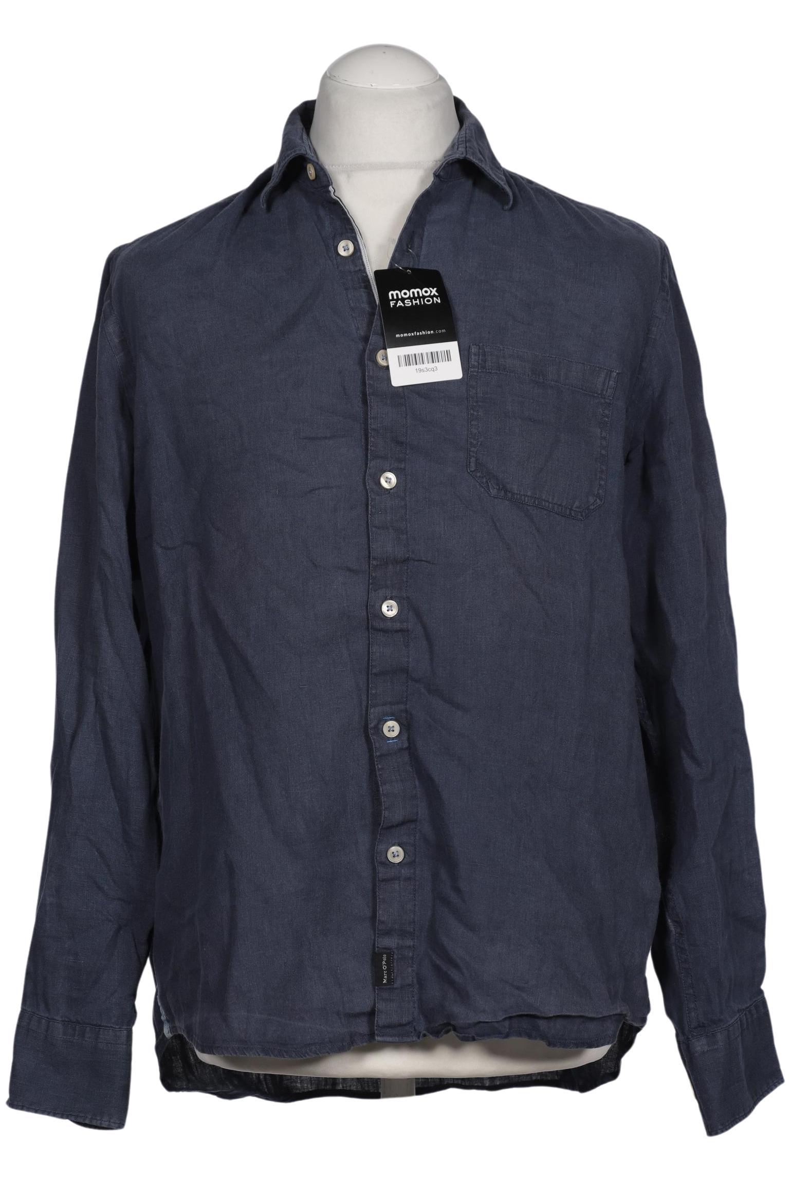 

Marc O Polo Herren Hemd, marineblau, Gr. 52