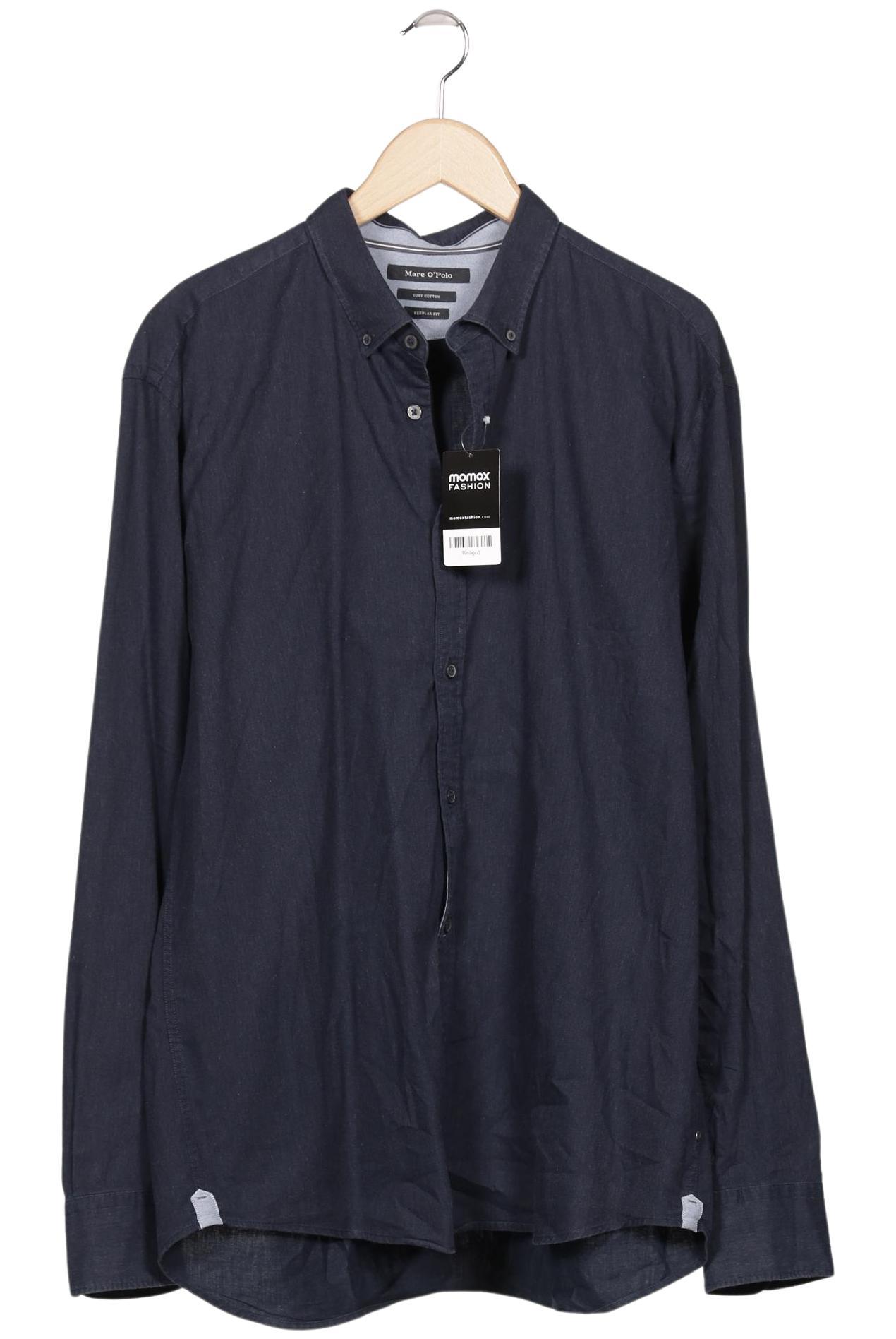 

Marc O Polo Herren Hemd, marineblau, Gr. 56