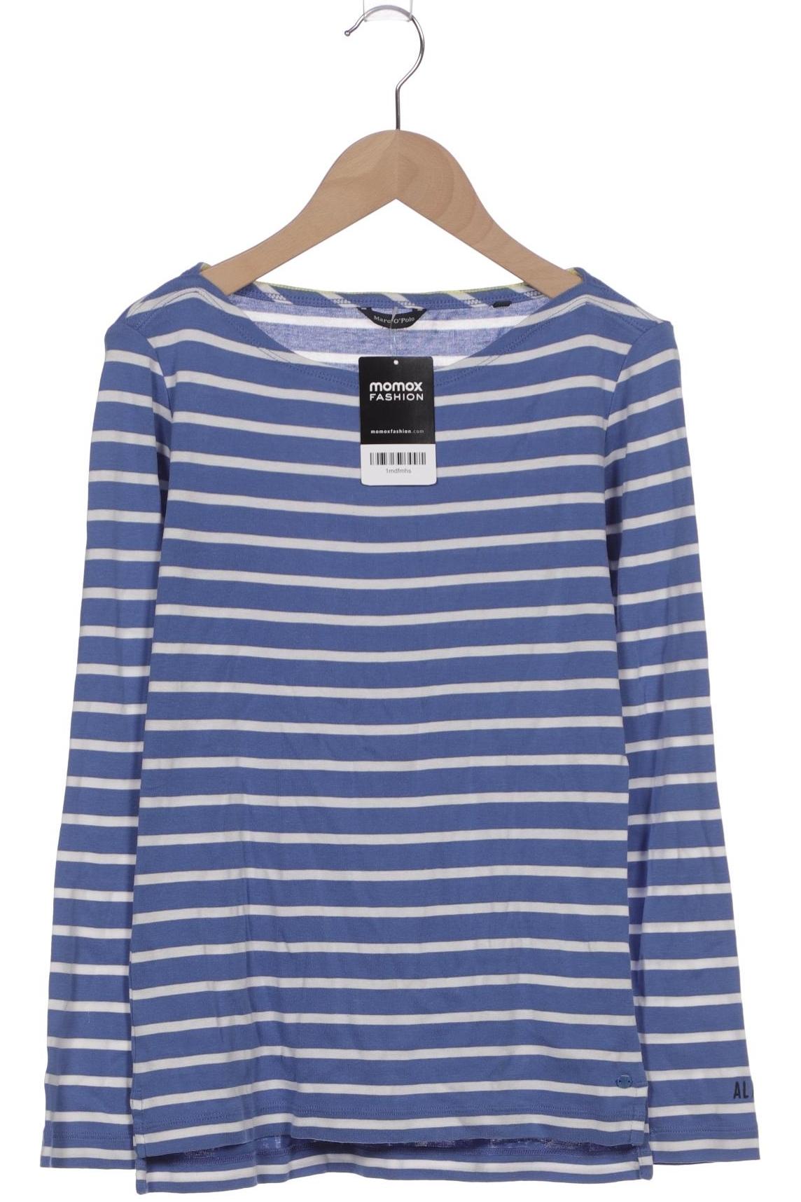 

Marc O Polo Damen Langarmshirt, blau, Gr. 34