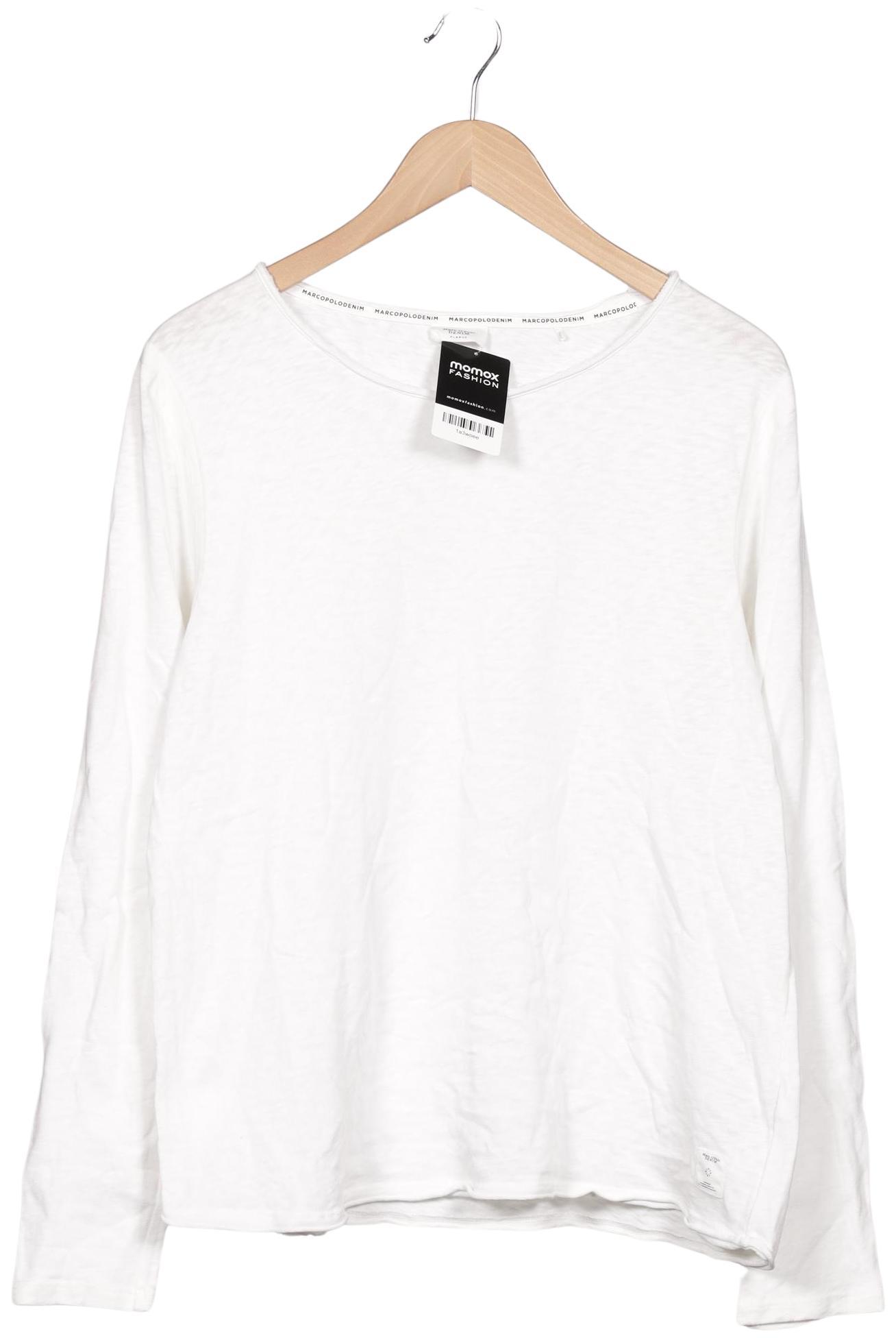 

Marc O Polo Damen Langarmshirt, weiß, Gr. 44