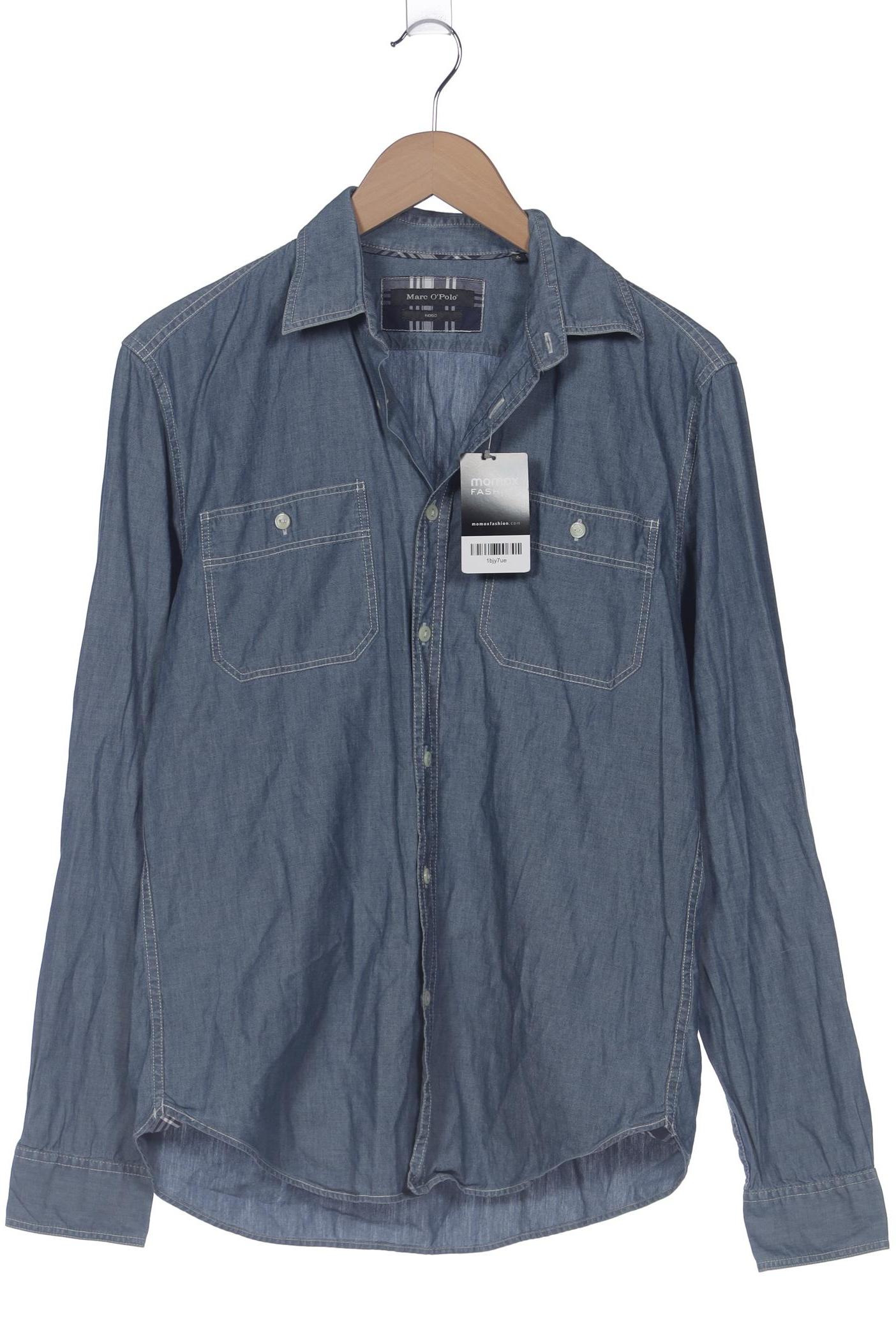

Marc O Polo Herren Hemd, blau, Gr. 46