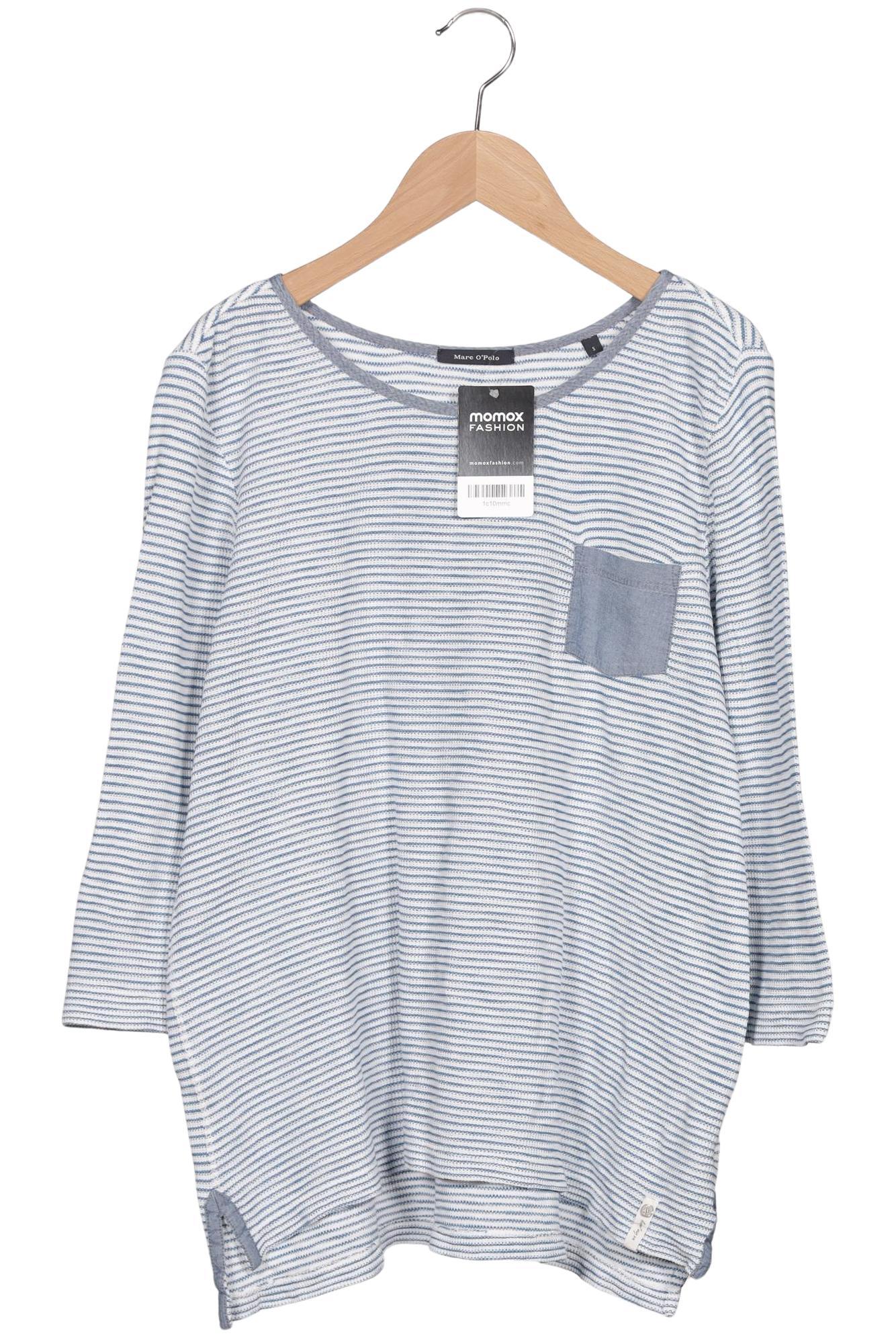 

Marc O Polo Damen Langarmshirt, blau, Gr. 36