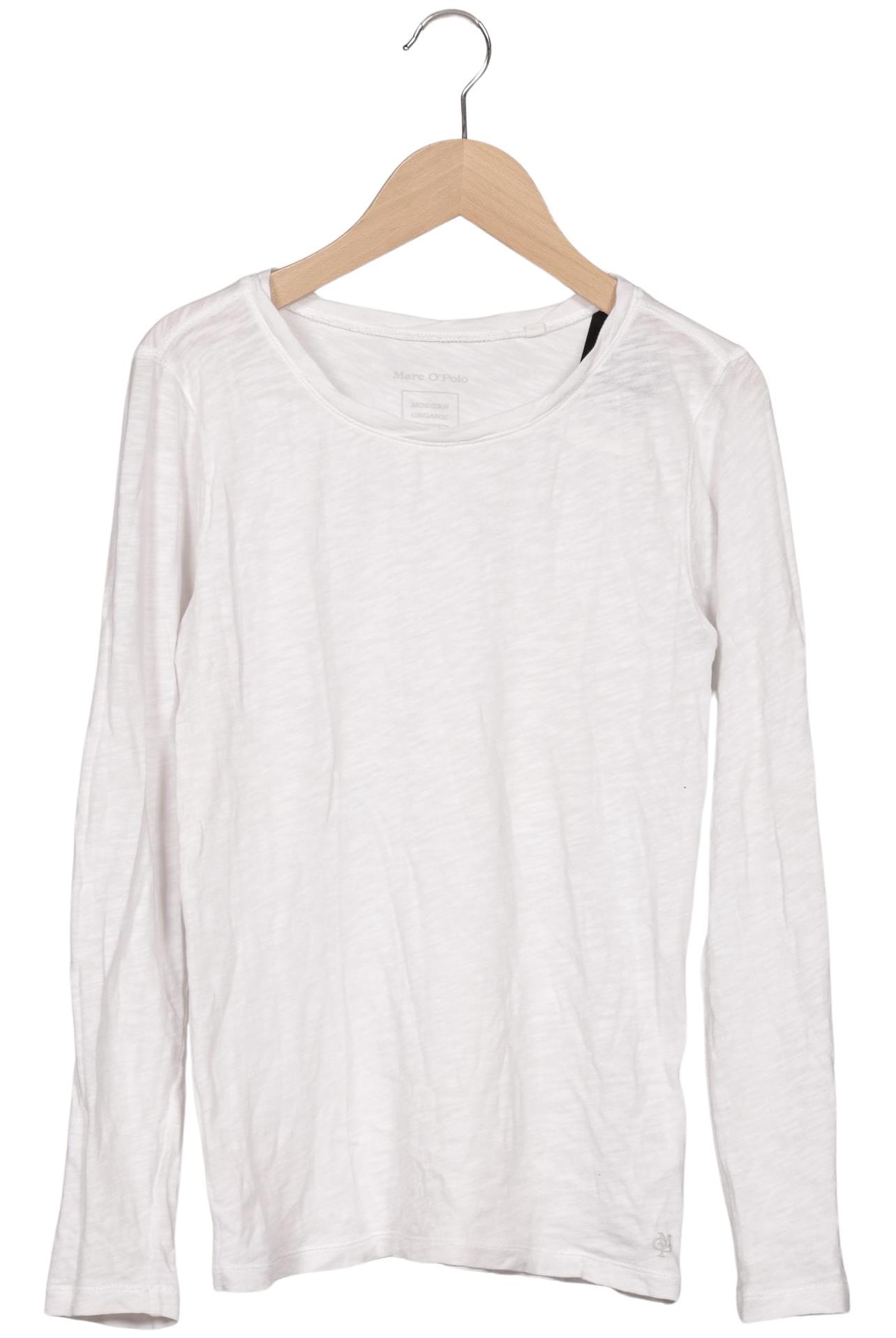 

Marc O Polo Damen Langarmshirt, weiß, Gr. 38