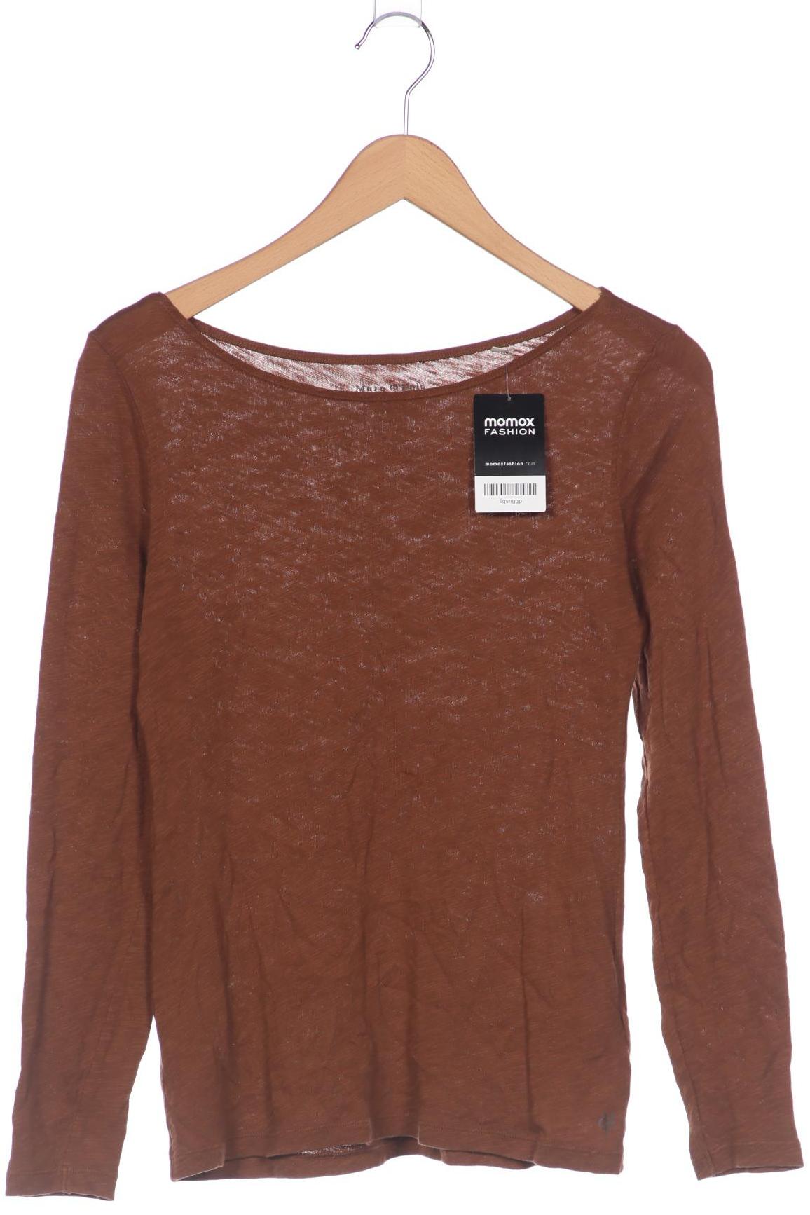 

Marc O Polo Damen Langarmshirt, braun, Gr. 36