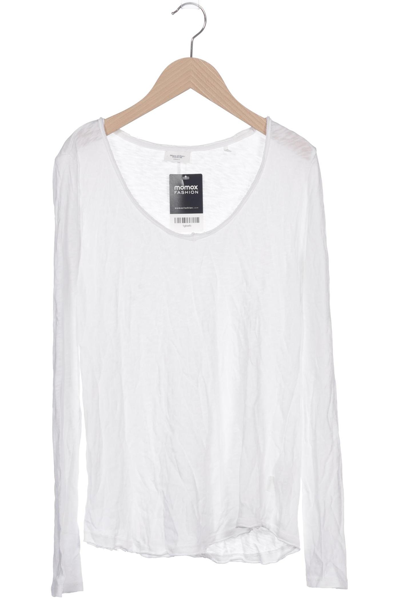 

Marc O Polo Damen Langarmshirt, weiß, Gr. 36