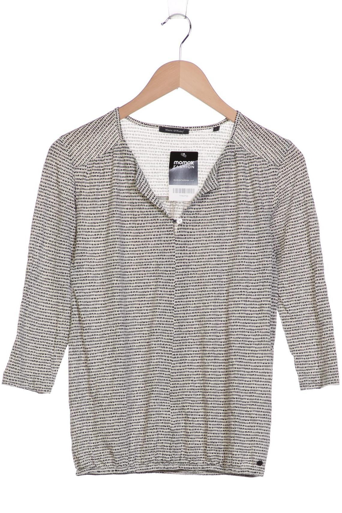 

Marc O Polo Damen Langarmshirt, weiß, Gr. 36