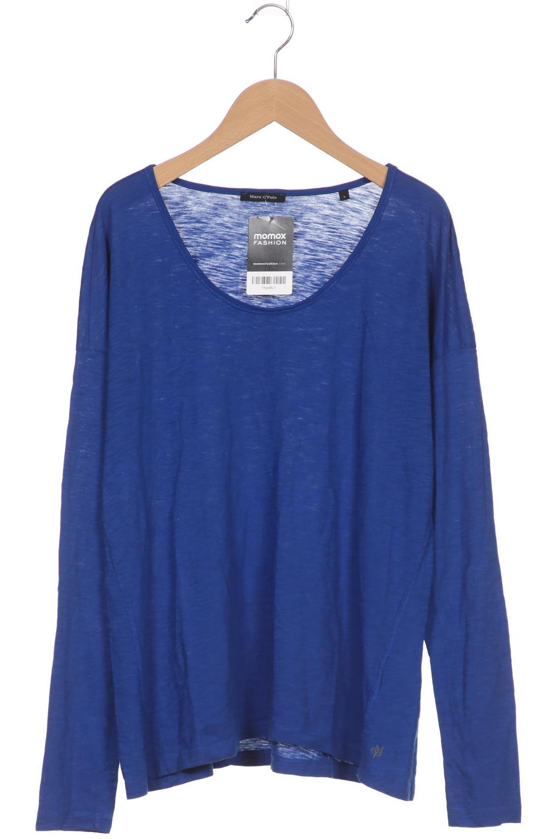

Marc O Polo Damen Langarmshirt, blau, Gr. 36