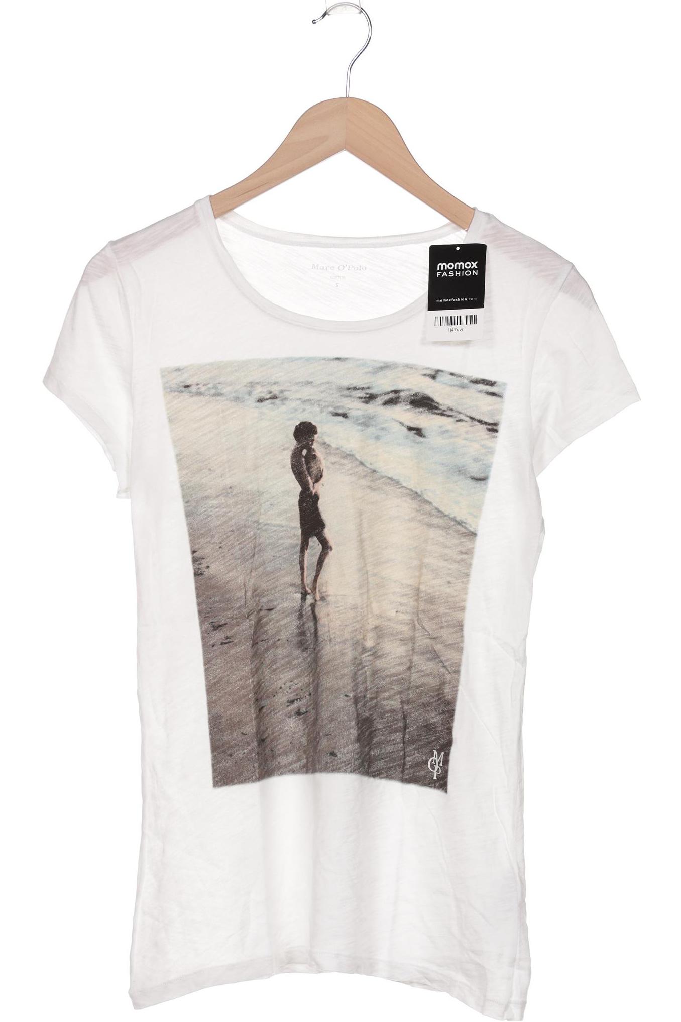 

Marc O Polo Damen T-Shirt, weiß, Gr. 36