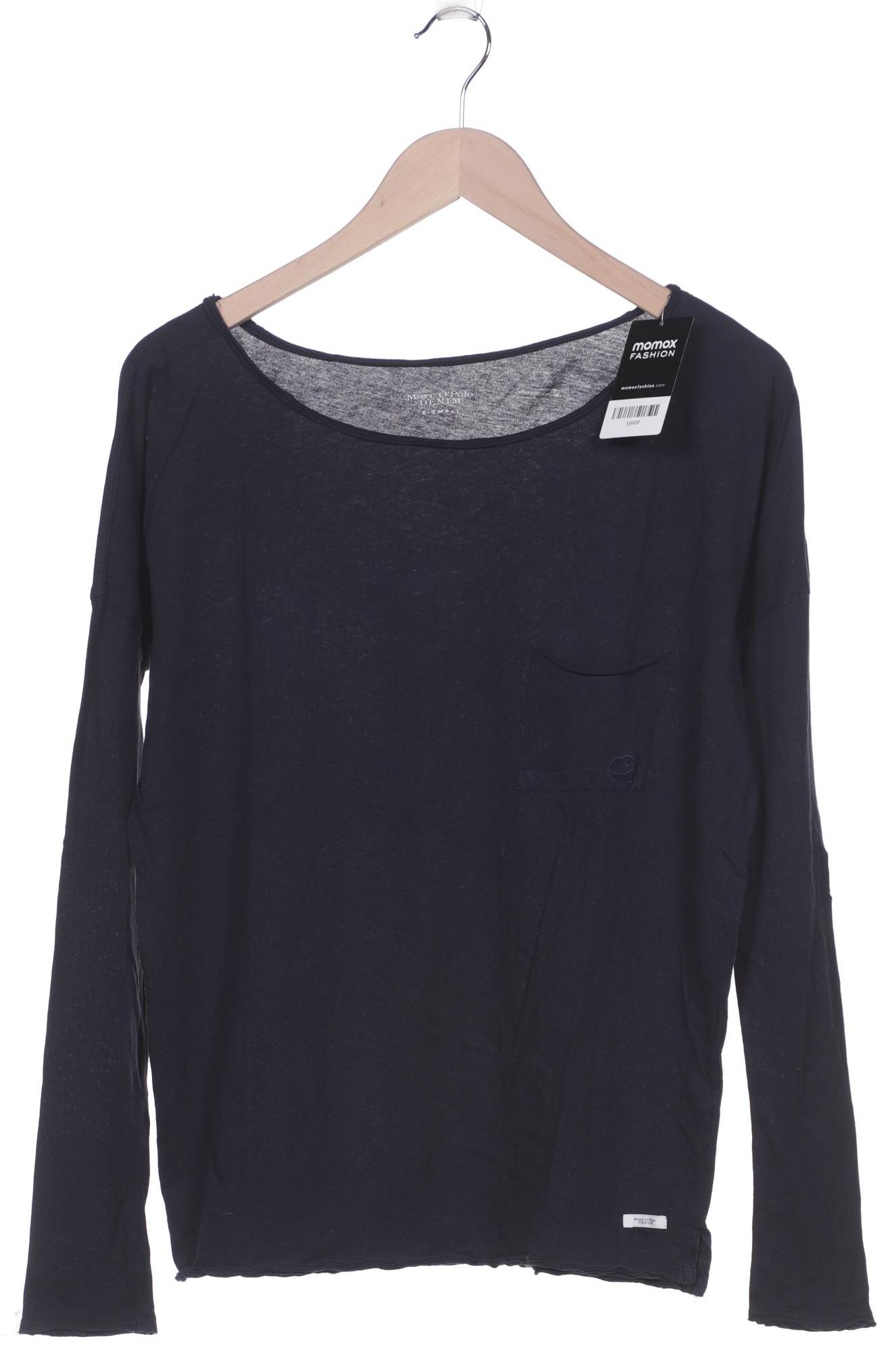 

Marc O Polo Damen Langarmshirt, marineblau