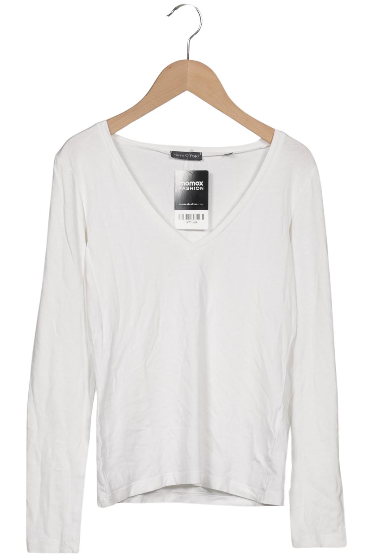 

Marc O Polo Damen Langarmshirt, weiß, Gr. 34