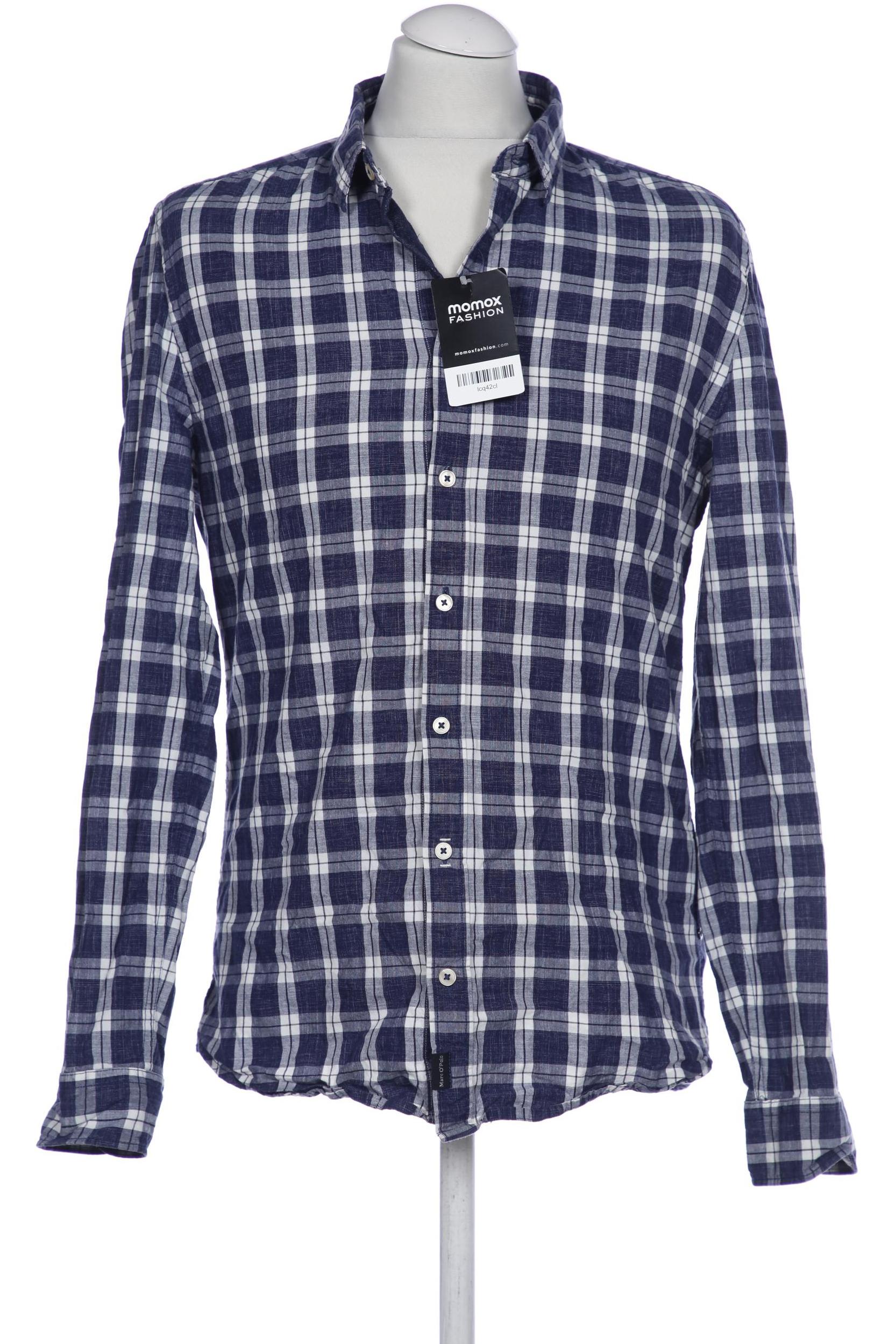 

Marc O Polo Herren Hemd, marineblau, Gr. 48