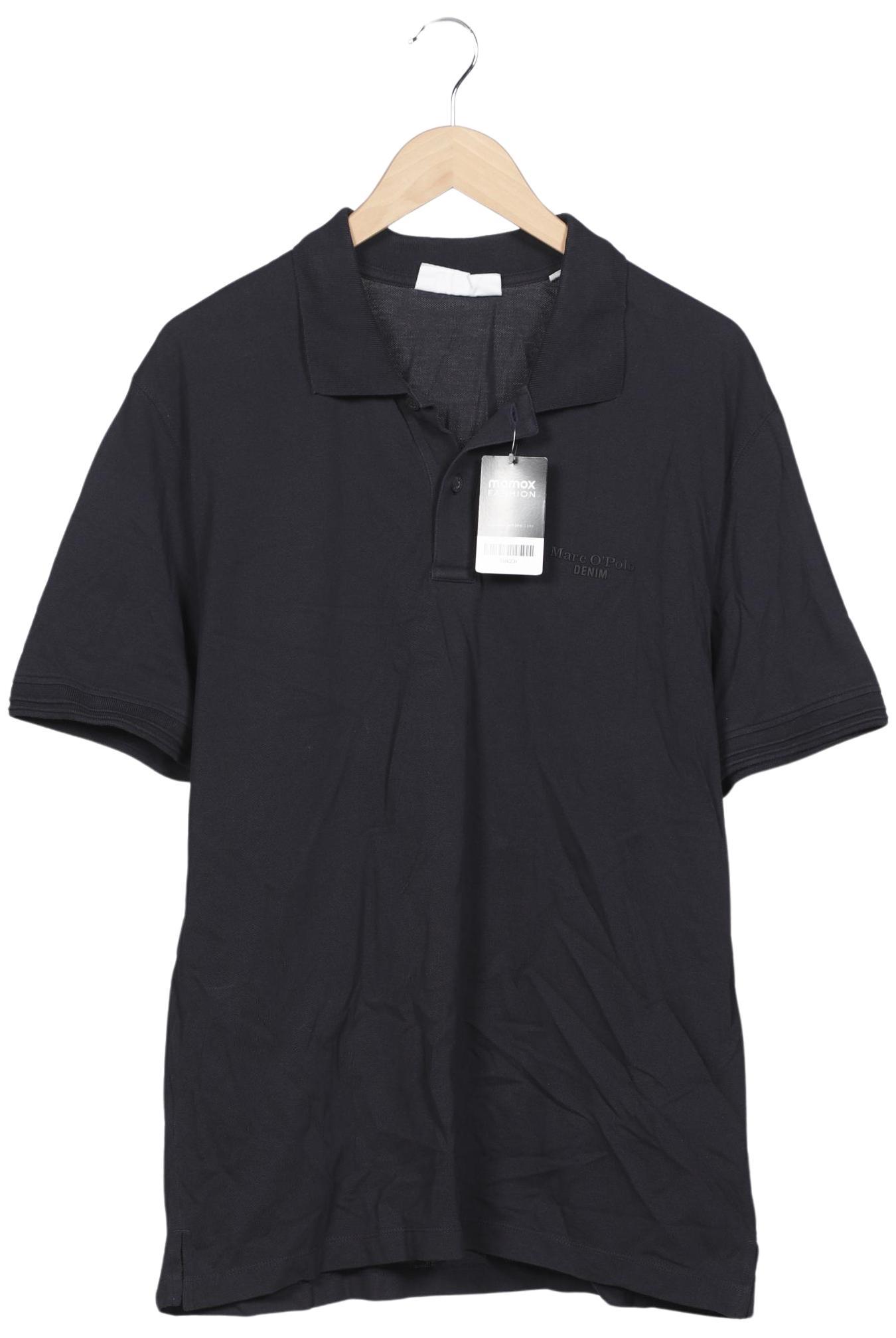 Thumbnail - Marc O Polo Herren Poloshirt, schwarz, Gr. 54
