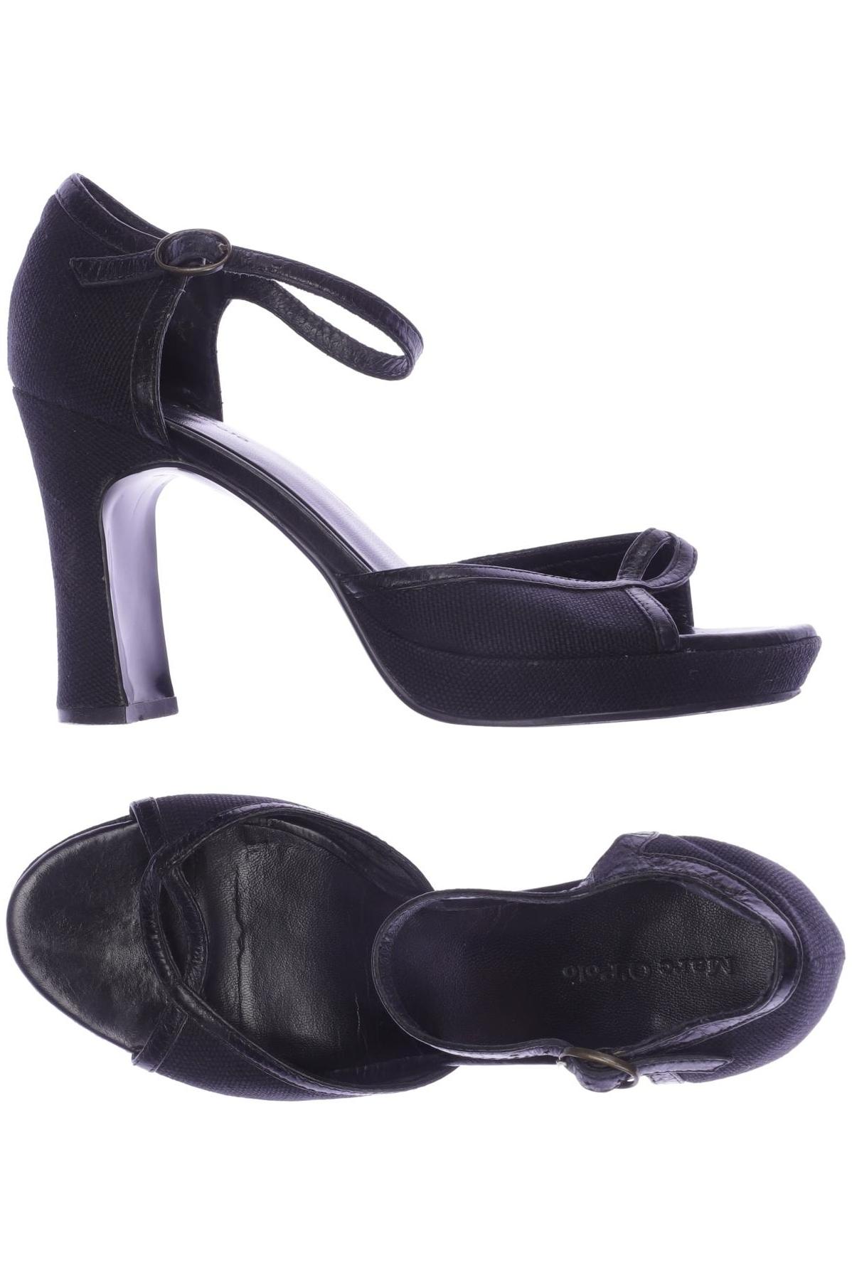 

Marc O Polo Damen Sandale, schwarz, Gr. 36