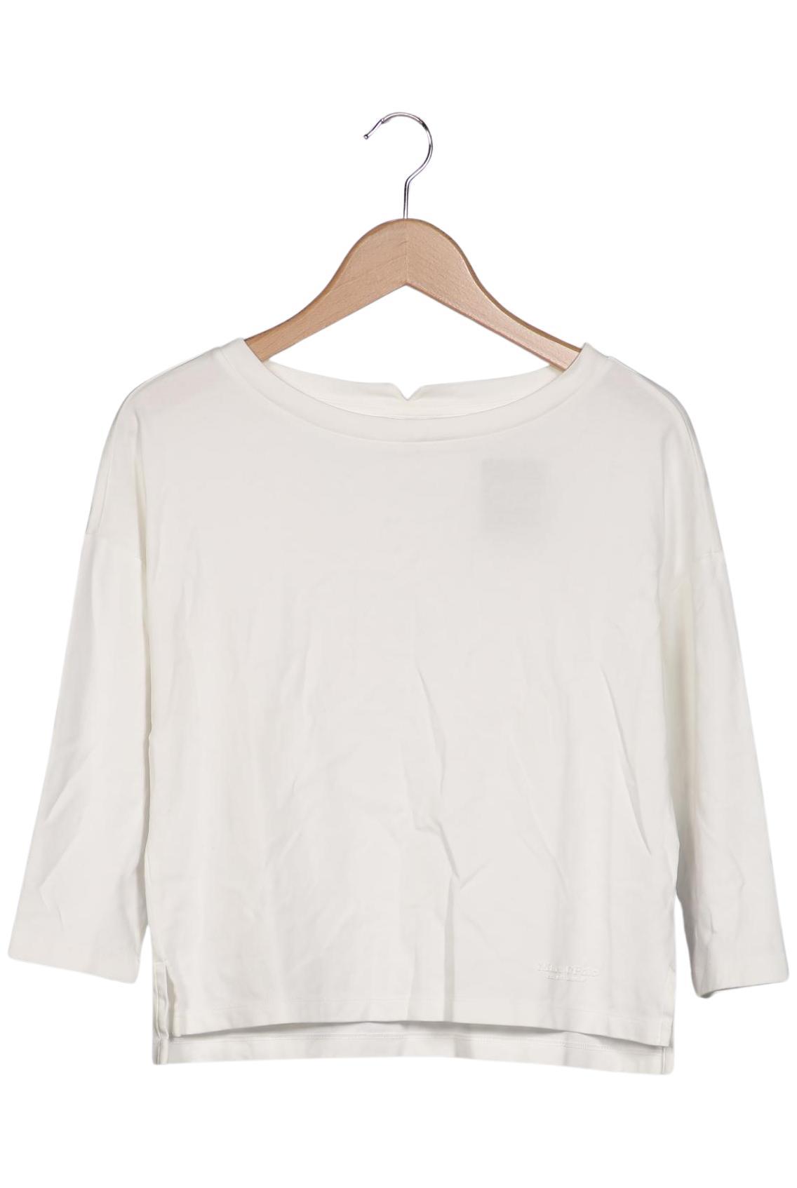 

Marc O Polo Damen Langarmshirt, weiß, Gr. 34