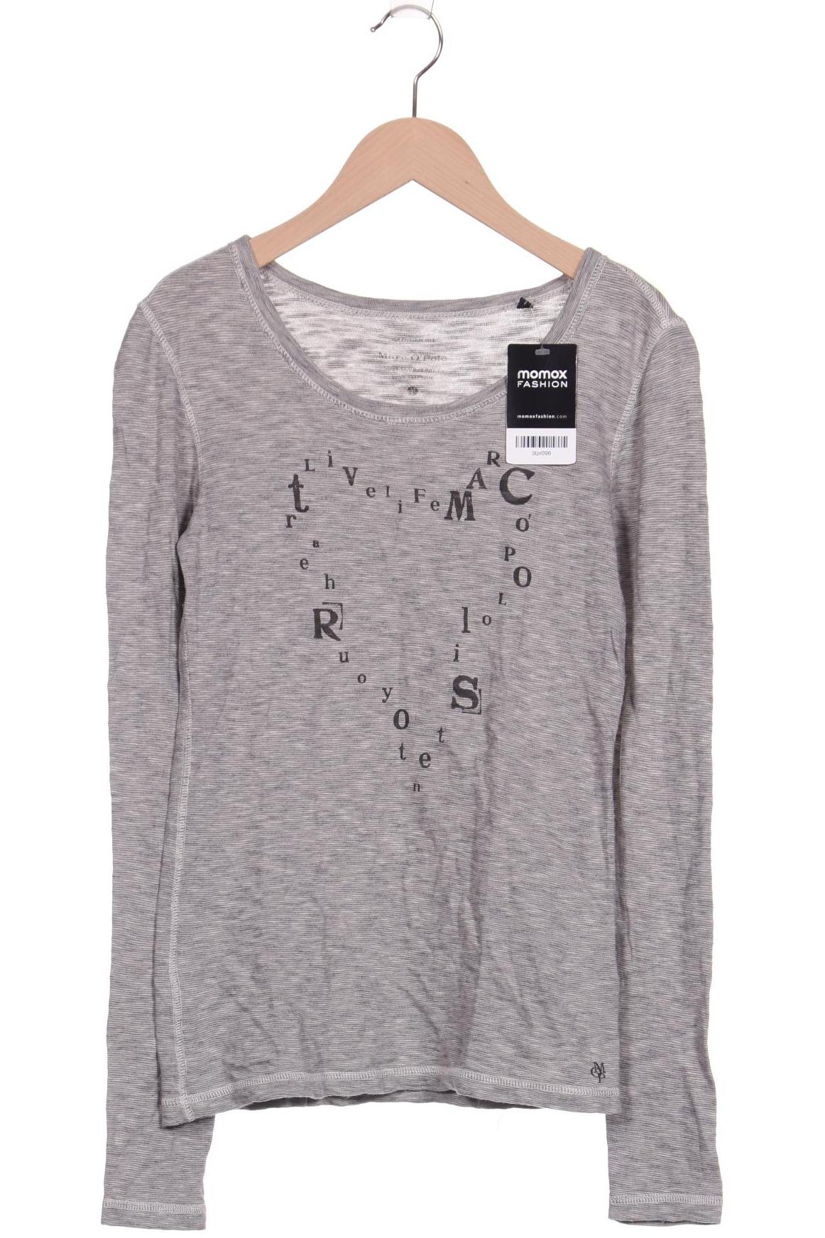 

Marc O Polo Damen Langarmshirt, grau, Gr. 34
