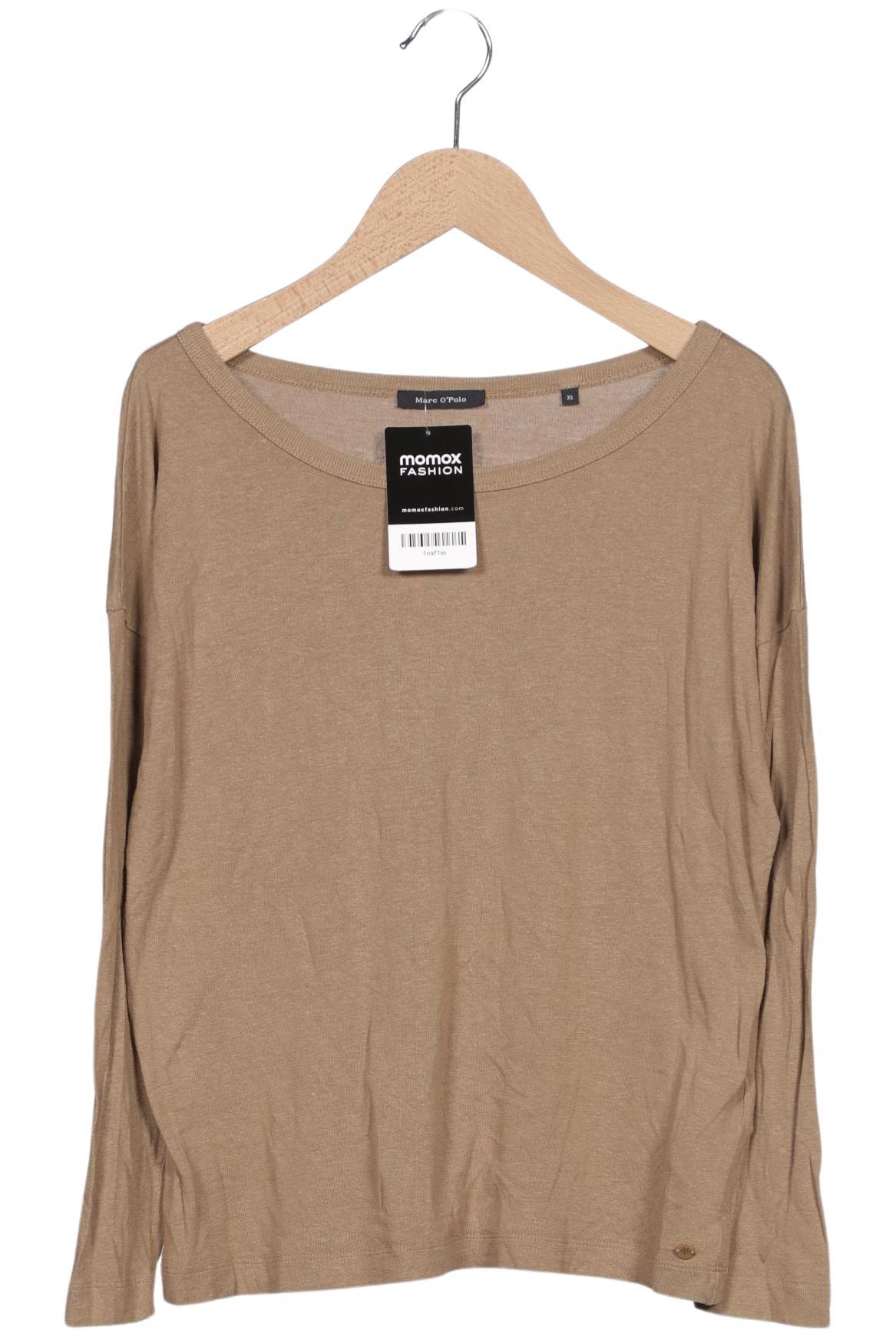 

Marc O Polo Damen Langarmshirt, braun, Gr. 34