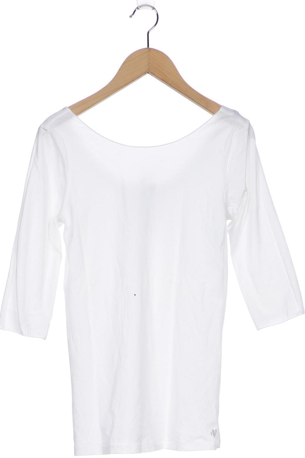 

Marc O Polo Damen Langarmshirt, weiß, Gr. 36