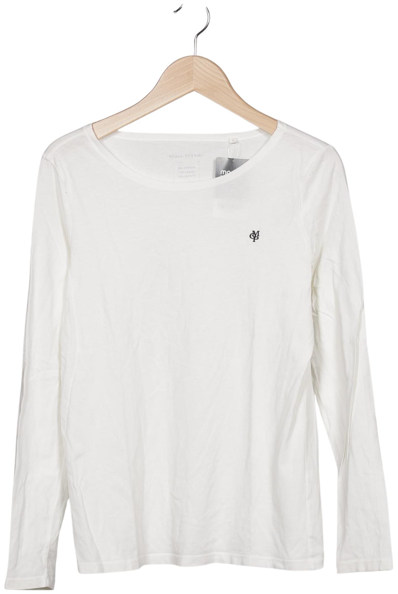 

Marc O Polo Damen Langarmshirt, weiß, Gr. 42