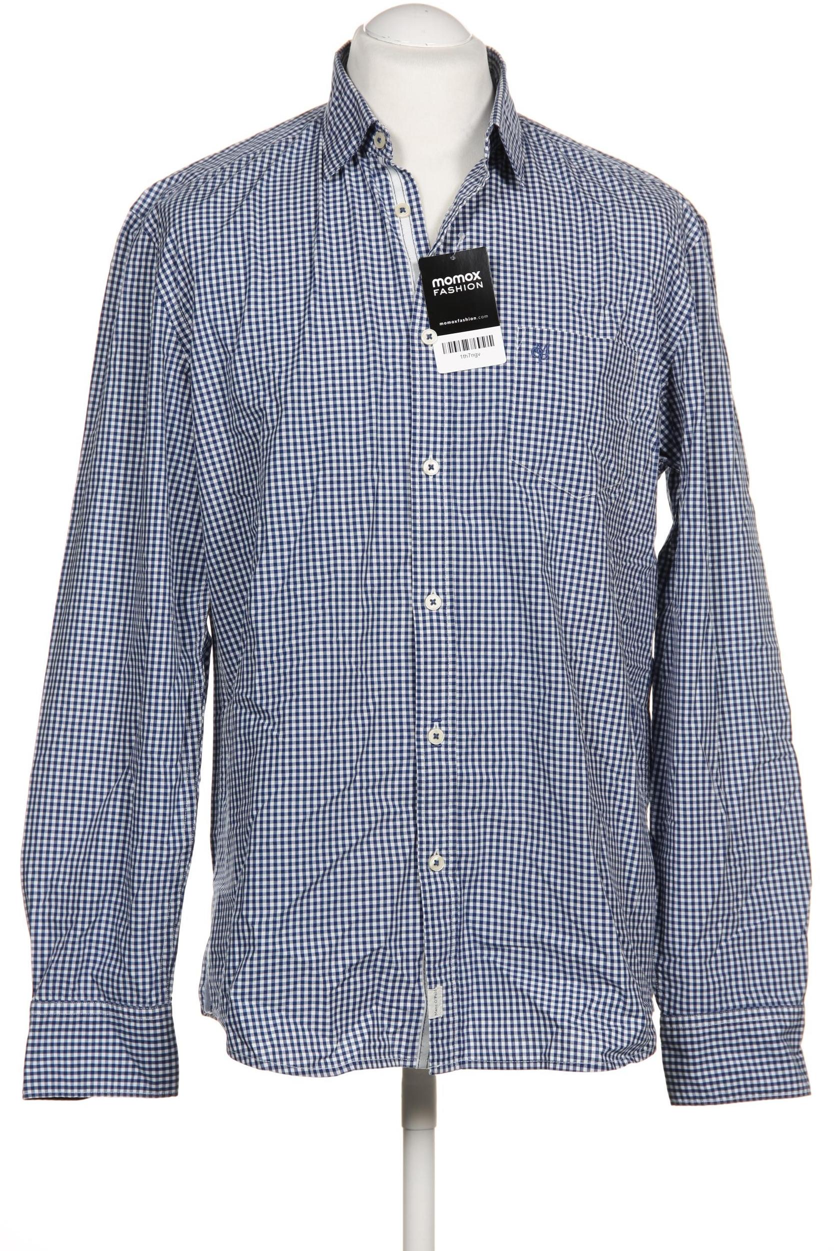 

Marc O Polo Herren Hemd, blau, Gr. 52