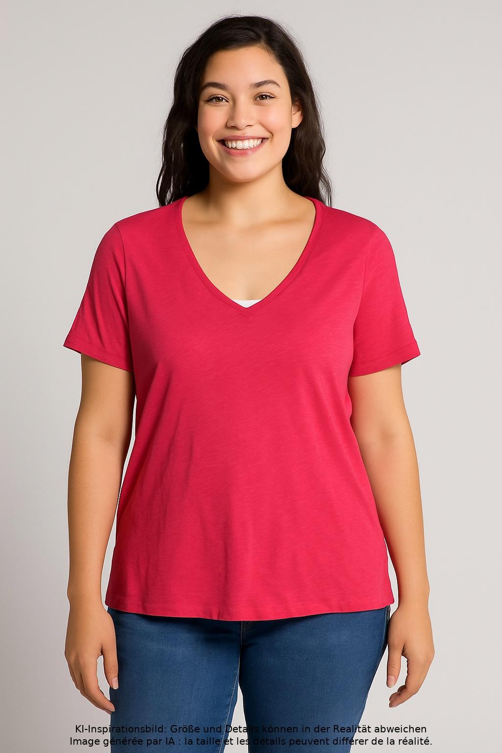 

Marc O Polo Damen T-Shirt, pink, Gr. 44