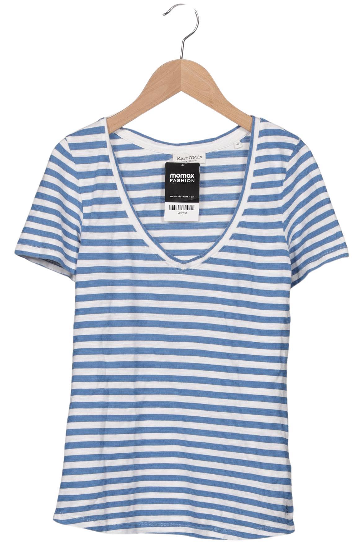 

Marc O Polo Damen T-Shirt, blau, Gr. 34