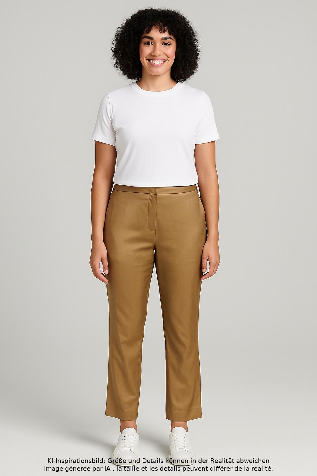 

Marc O Polo Damen Stoffhose, beige, Gr. 42