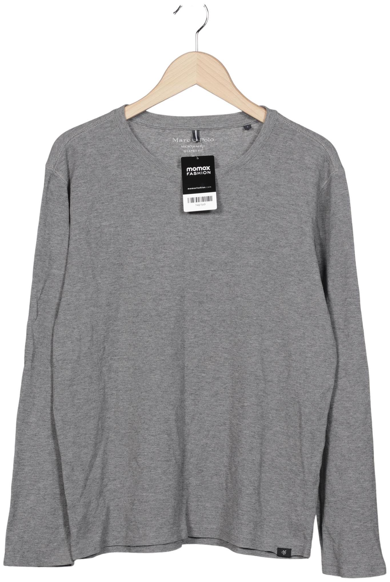 

Marc O Polo Herren Langarmshirt, grau, Gr. 46