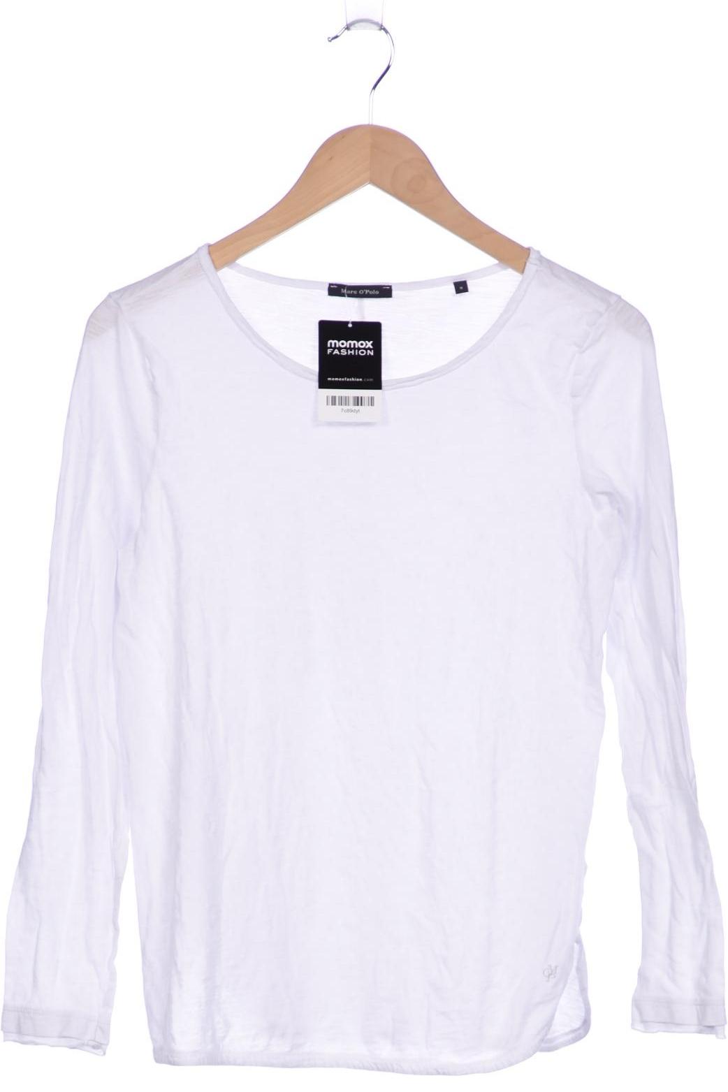 

Marc O Polo Damen Langarmshirt, weiß, Gr. 38