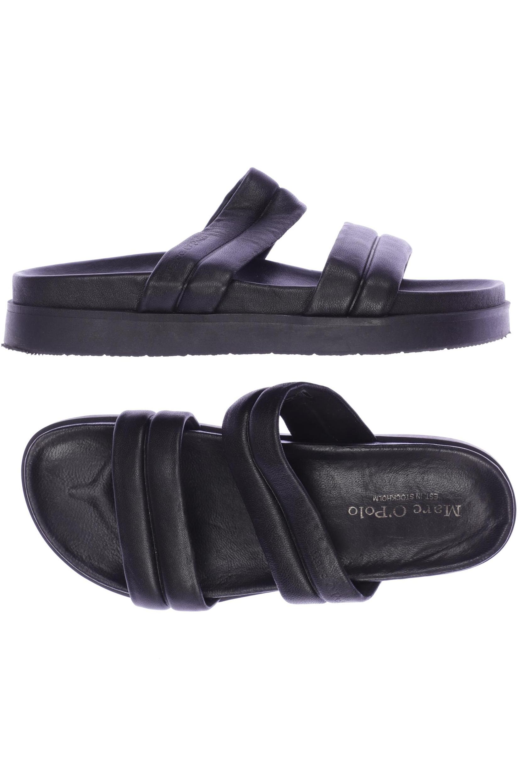 

Marc O Polo Damen Sandale, schwarz, Gr. 39