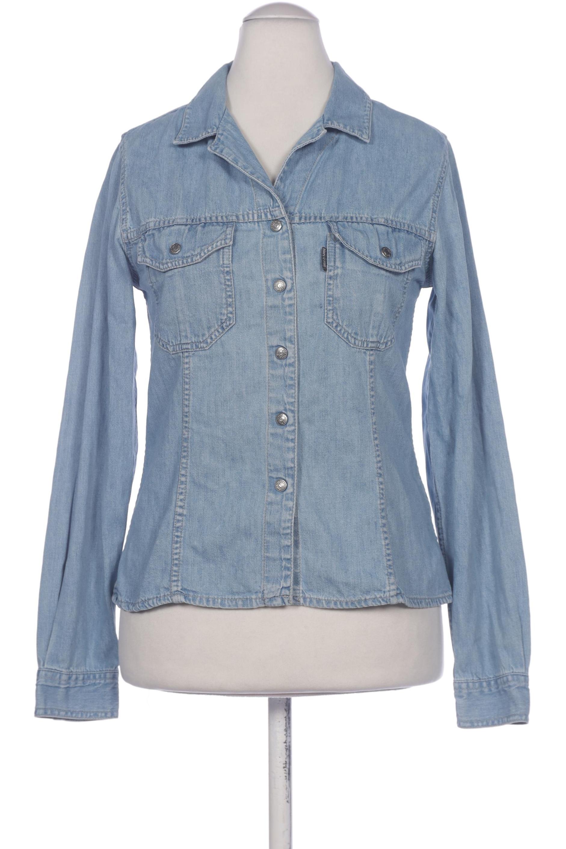 

Marc O Polo Damen Bluse, blau, Gr. 36
