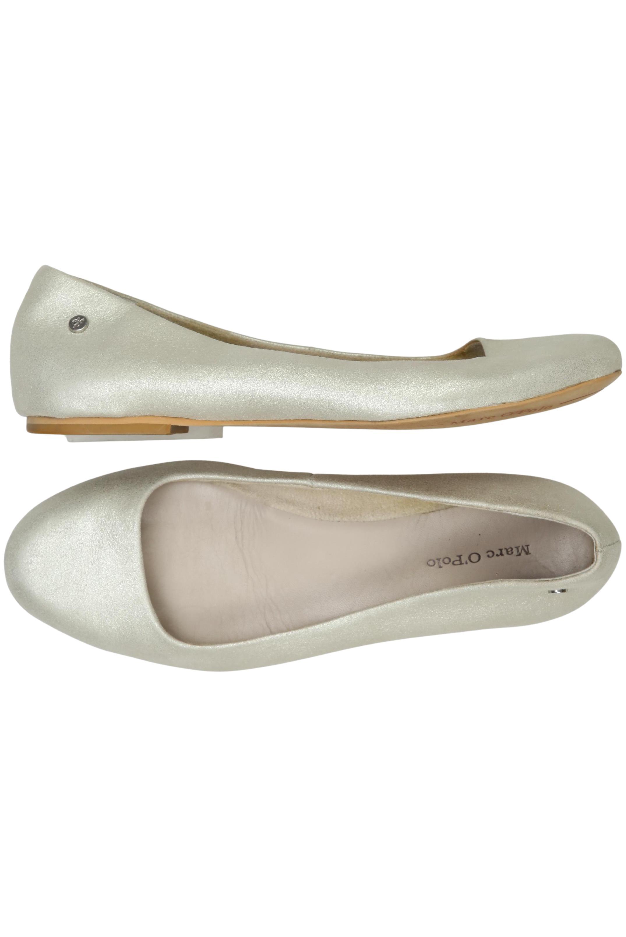 

Marc O Polo Damen Ballerinas, silber, Gr. 5.5