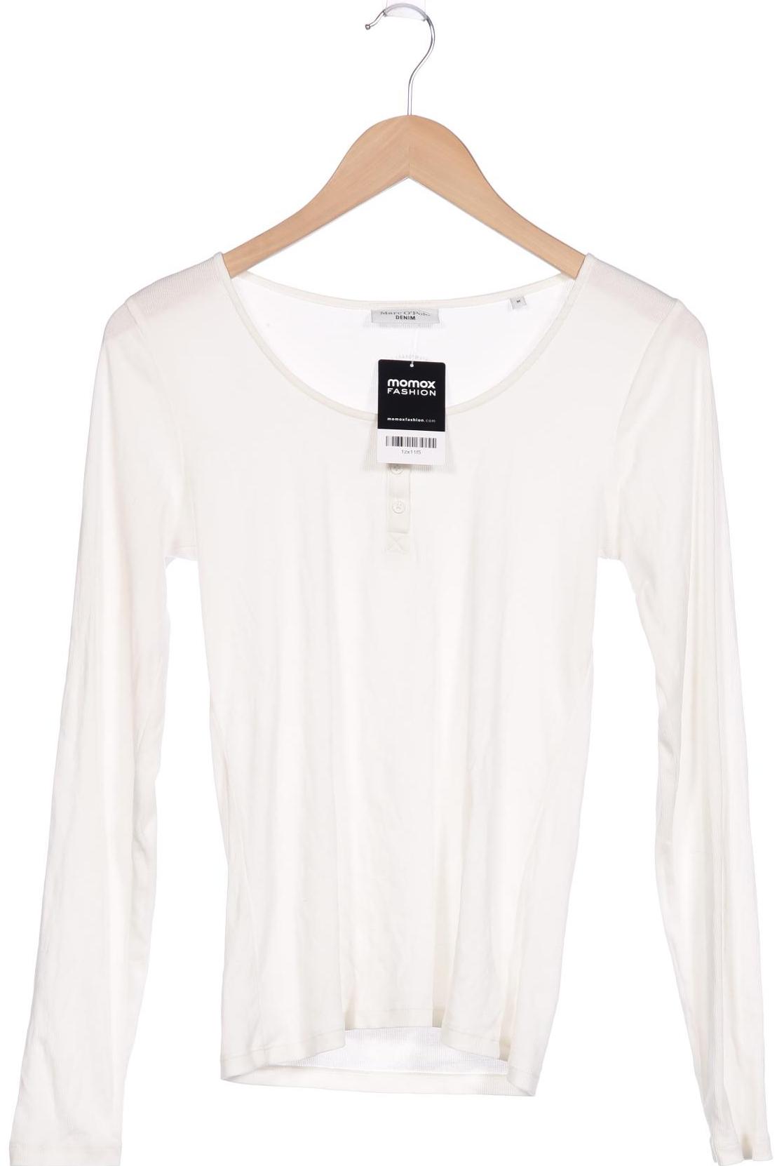 

Marc O Polo Damen Langarmshirt, cremeweiß