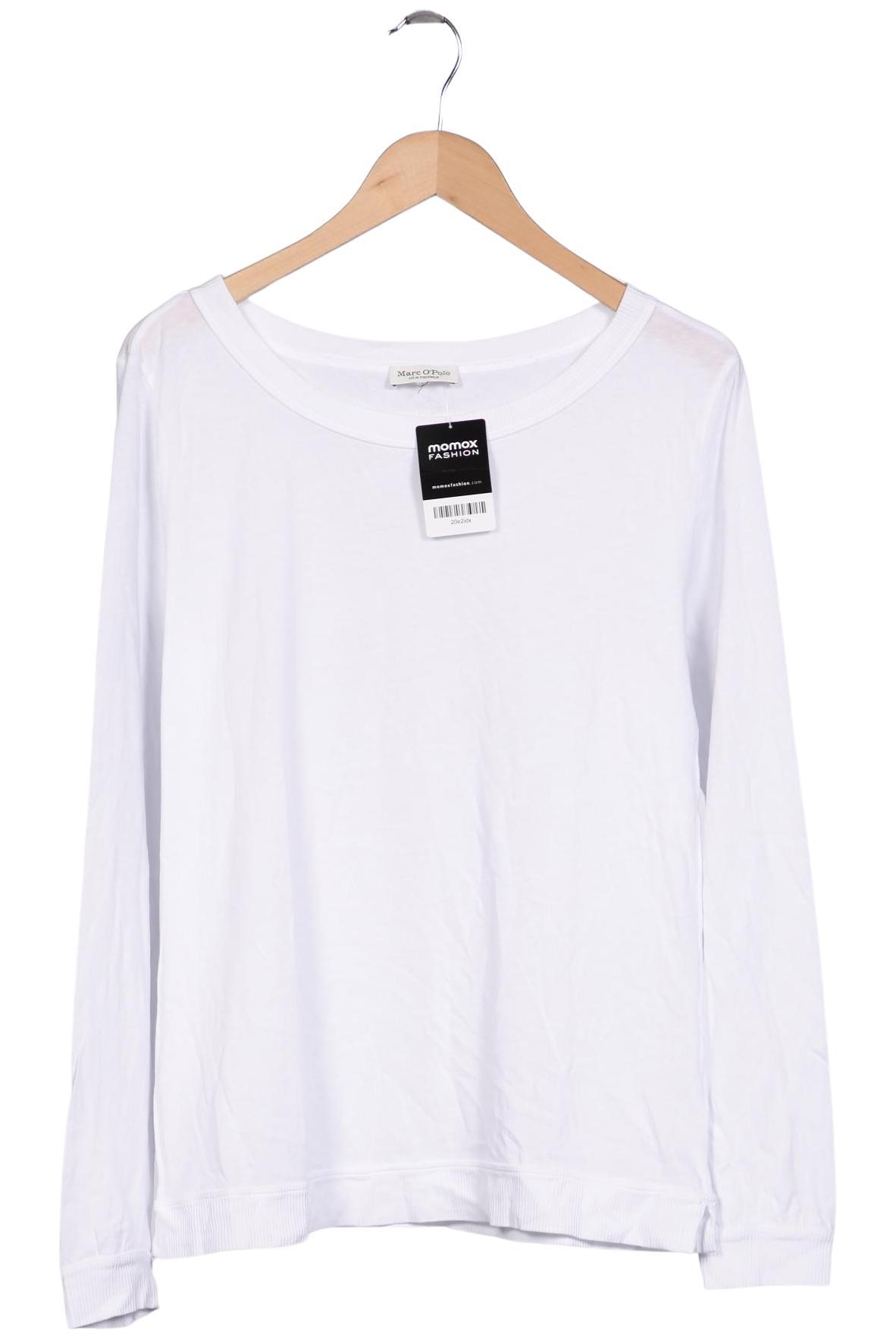 

Marc O Polo Damen Langarmshirt, weiß, Gr. 46