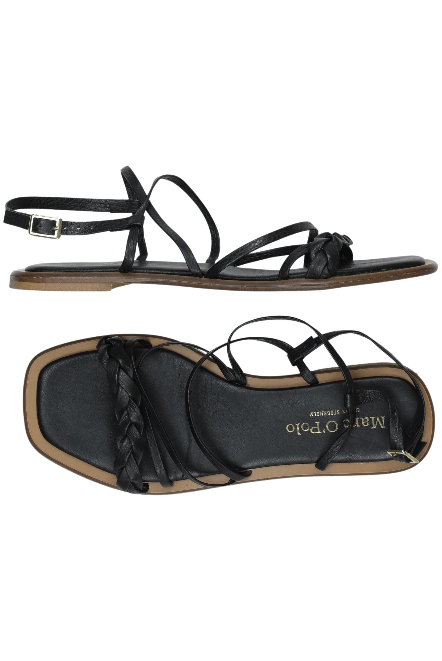 

Marc O Polo Damen Sandale, schwarz, Gr. 37