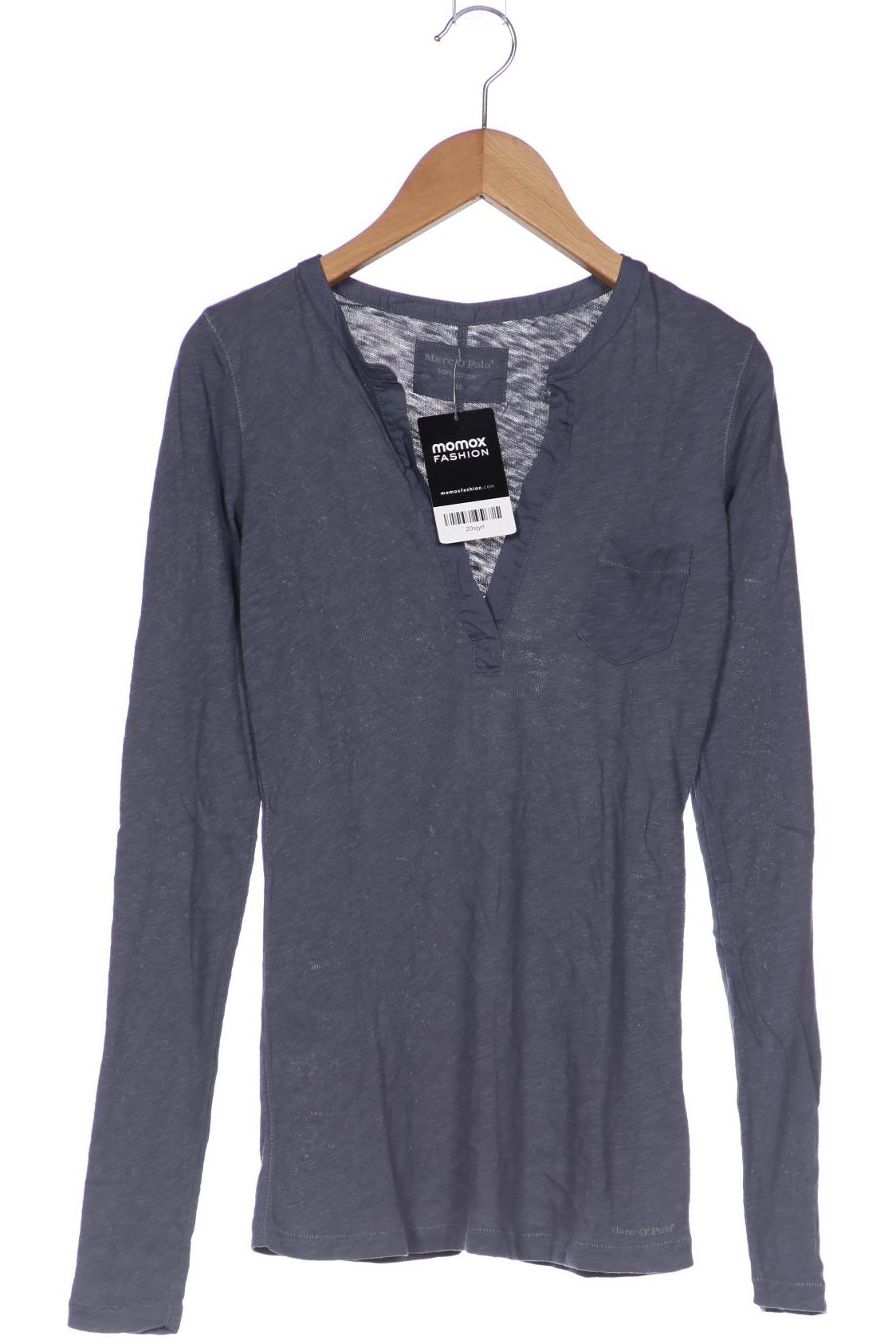 

Marc O Polo Damen Langarmshirt, blau, Gr. 34