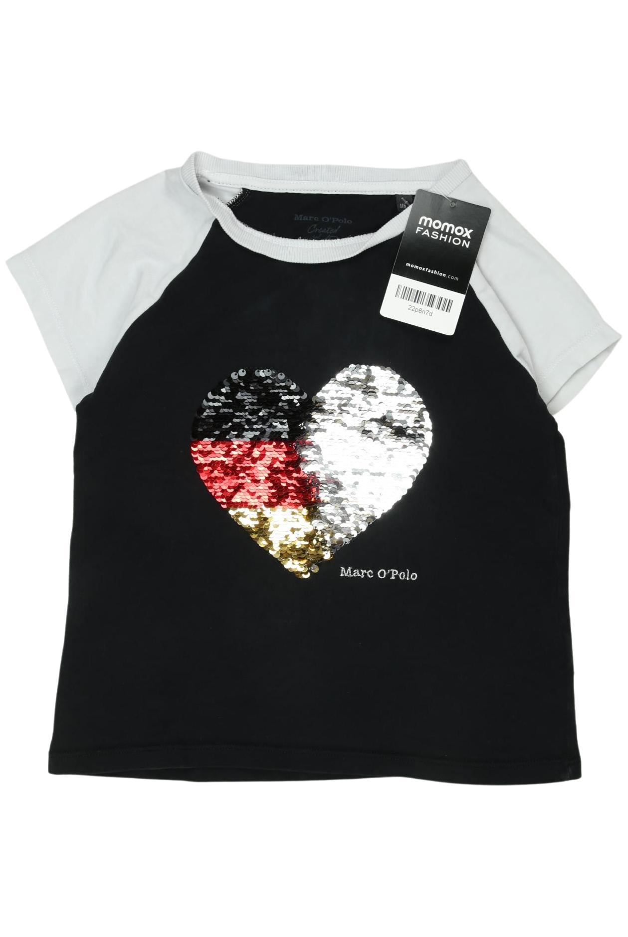 

Marc O Polo Damen T-Shirt, schwarz, Gr. 116