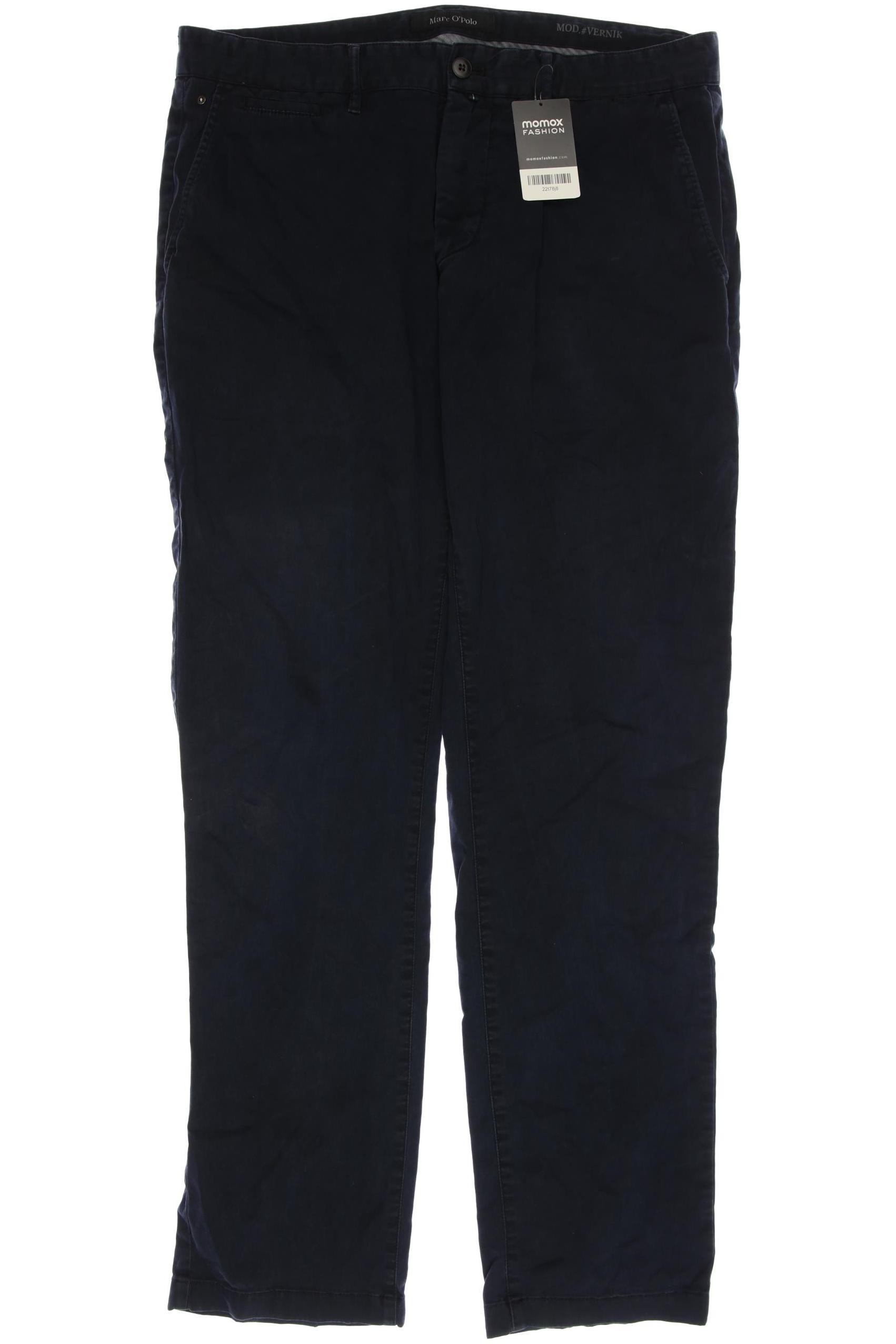 

Marc O Polo Herren Stoffhose, marineblau
