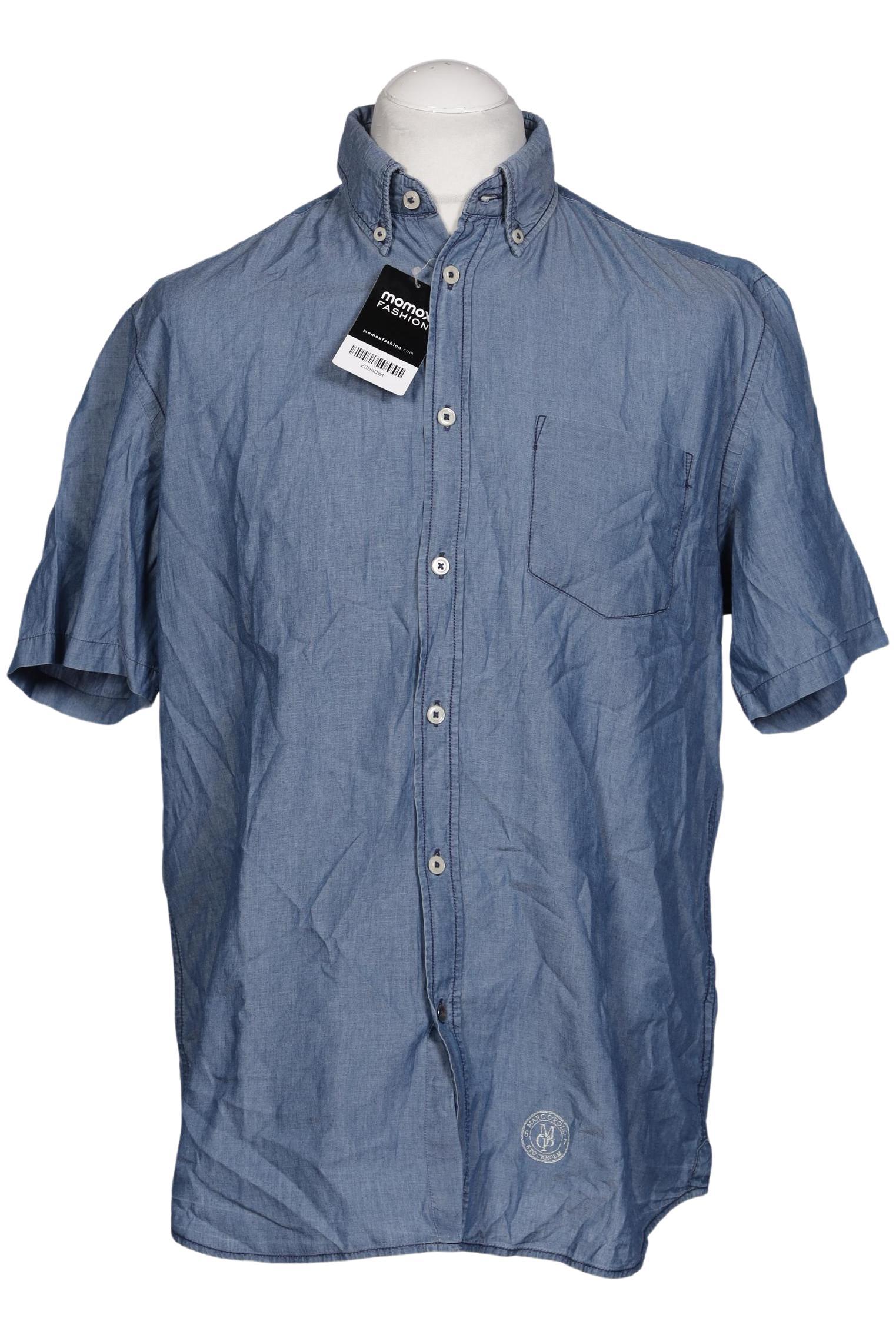 

Marc O Polo Herren Hemd, blau, Gr. 52