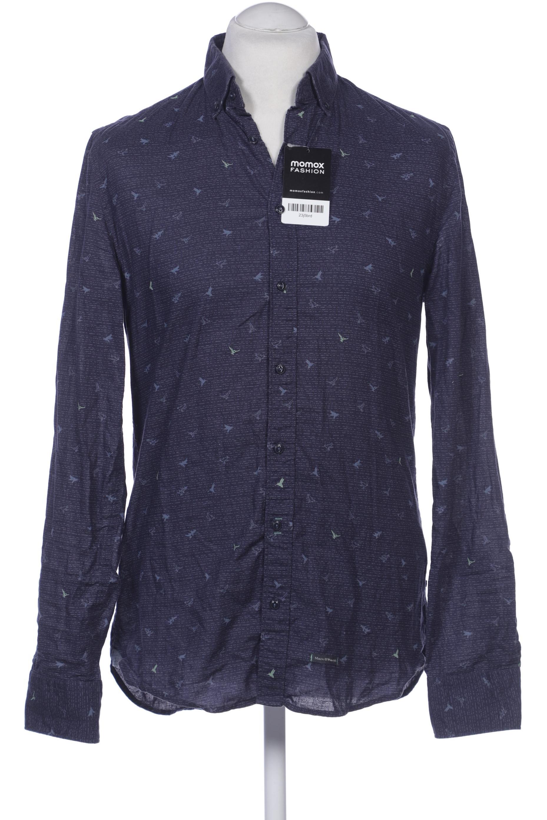 

Marc O Polo Herren Hemd, marineblau, Gr. 48
