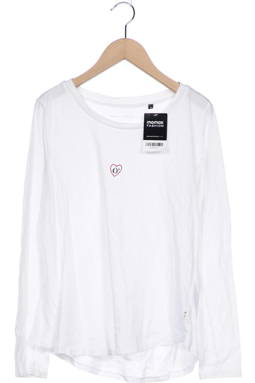 

Marc O Polo Damen Langarmshirt, weiß, Gr. 38
