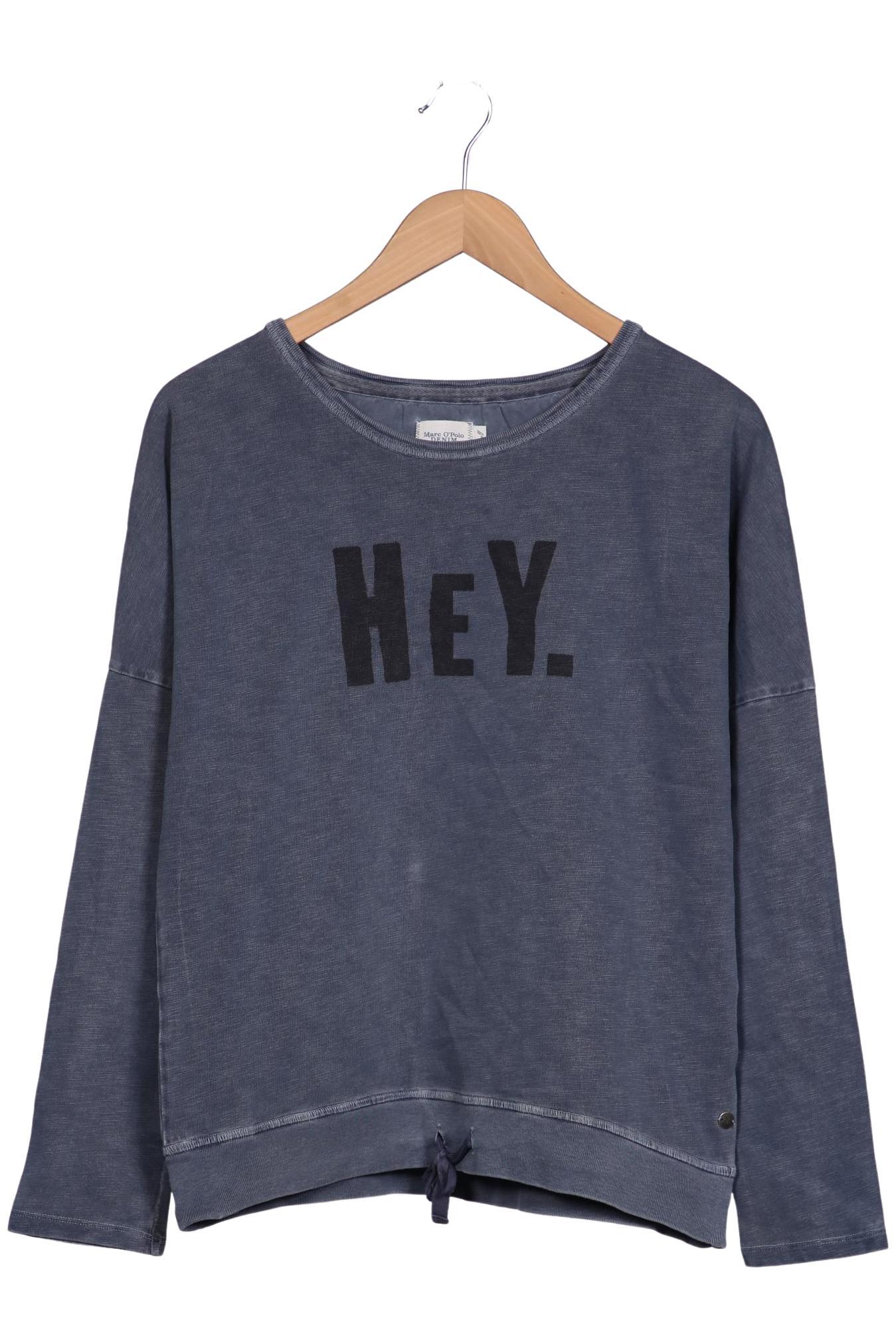 

Marc O Polo Damen Langarmshirt, blau, Gr. 36