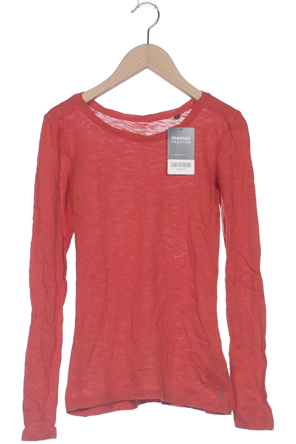 

Marc O Polo Damen Langarmshirt, orange, Gr. 34