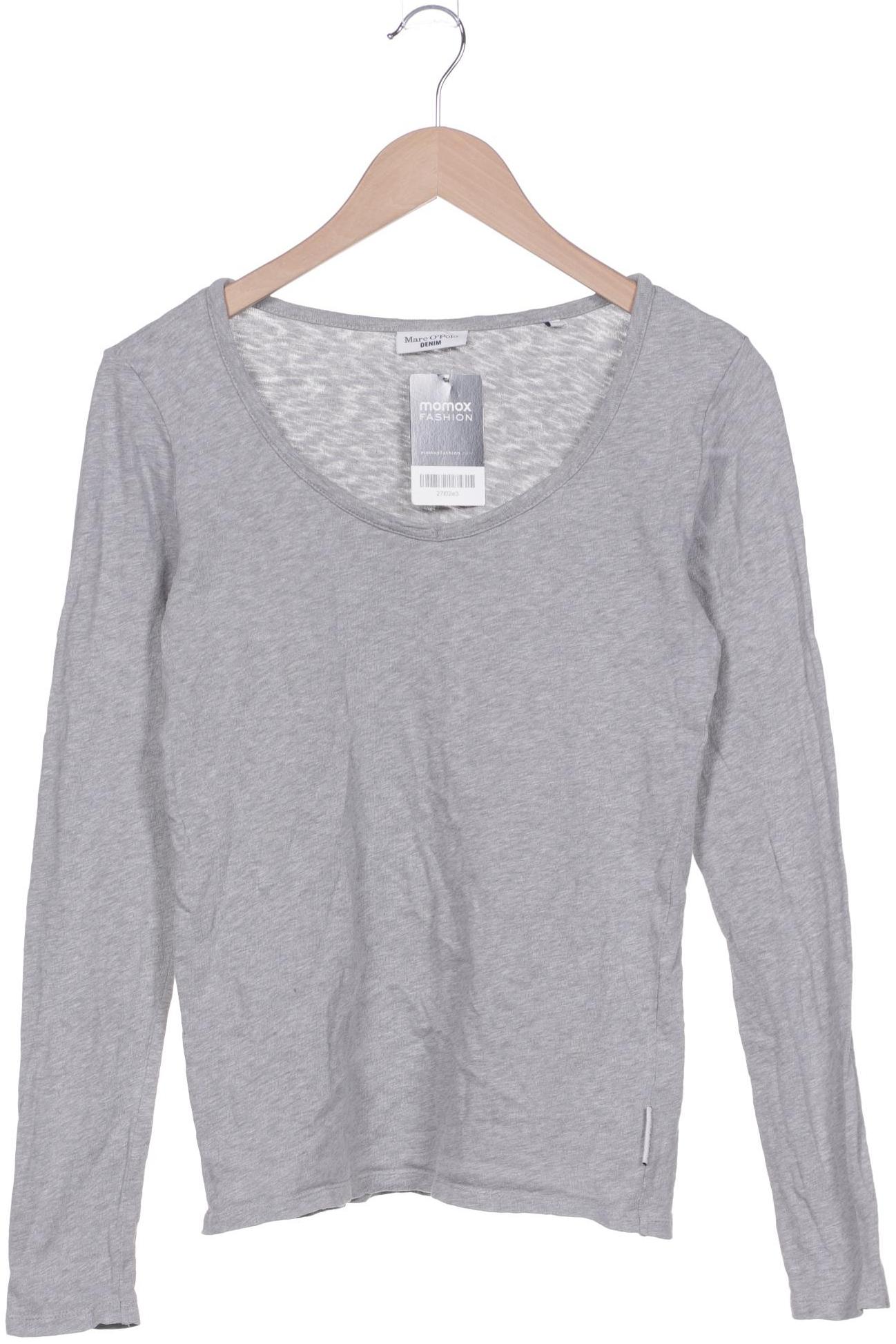 

Marc O Polo Damen Langarmshirt, grau, Gr. 34