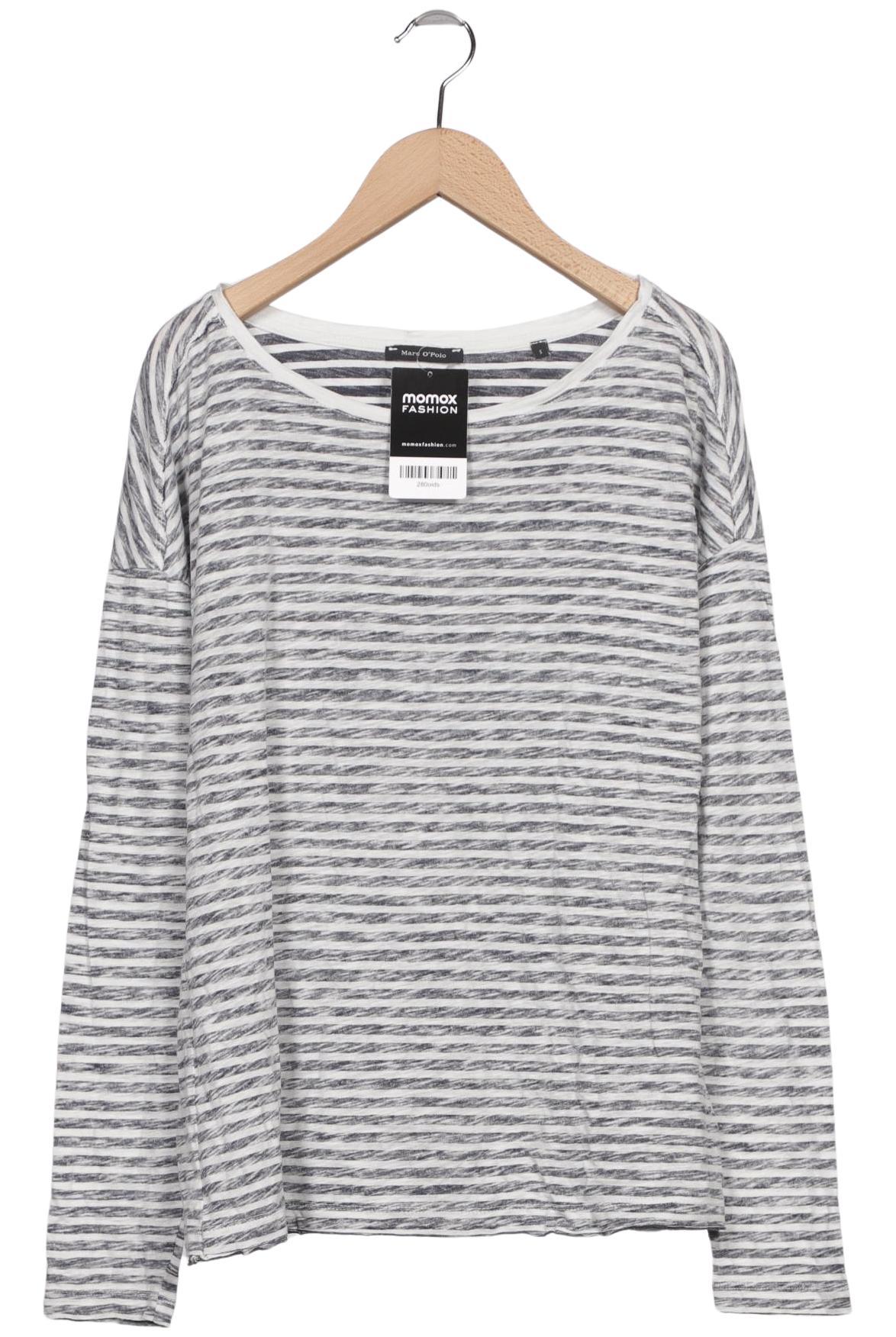 

Marc O Polo Damen Langarmshirt, weiß, Gr. 36