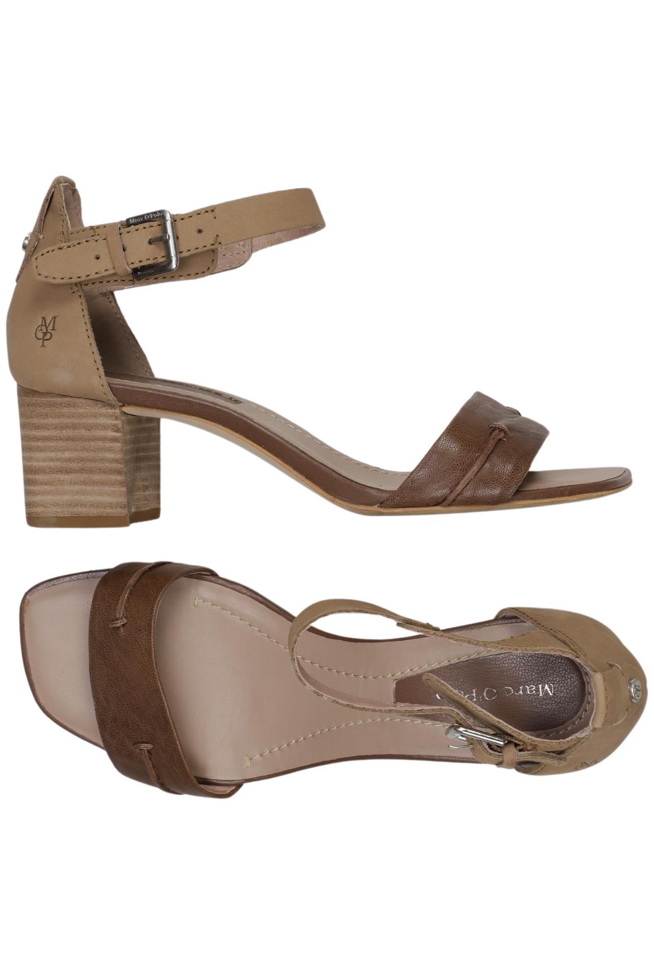 

Marc O Polo Damen Sandale, beige, Gr. 5