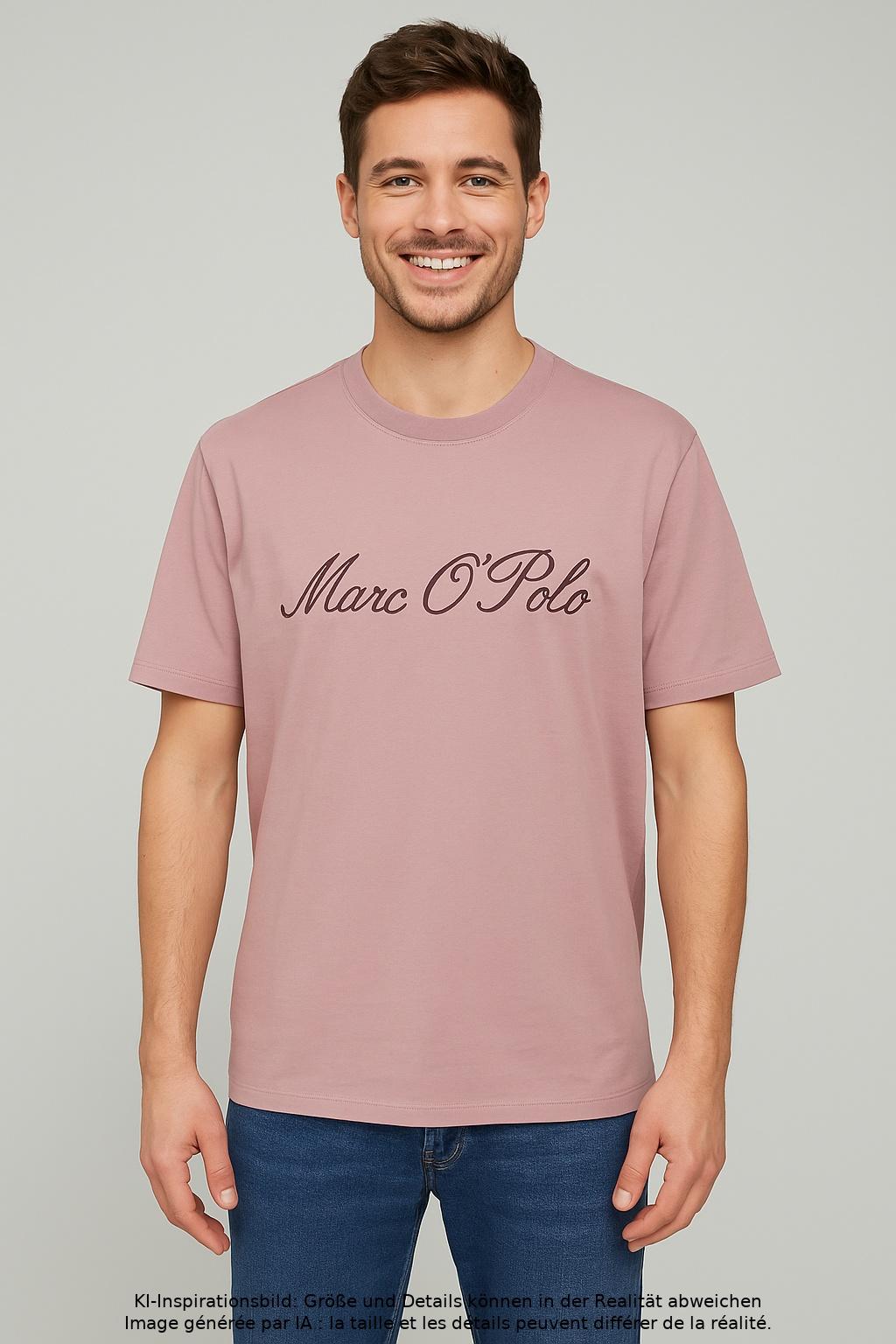 

Marc O Polo Herren T-Shirt, pink, Gr. 48
